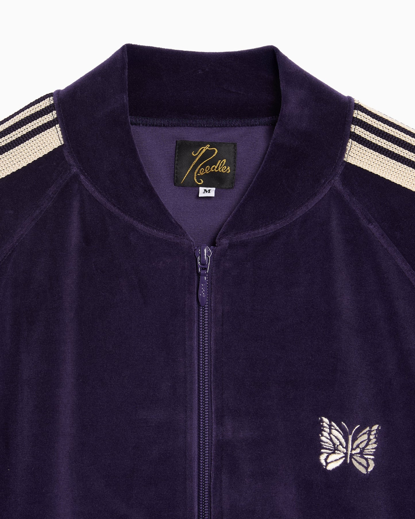 Chaqueta de chandal con logo Needles Rib Collar para hombre