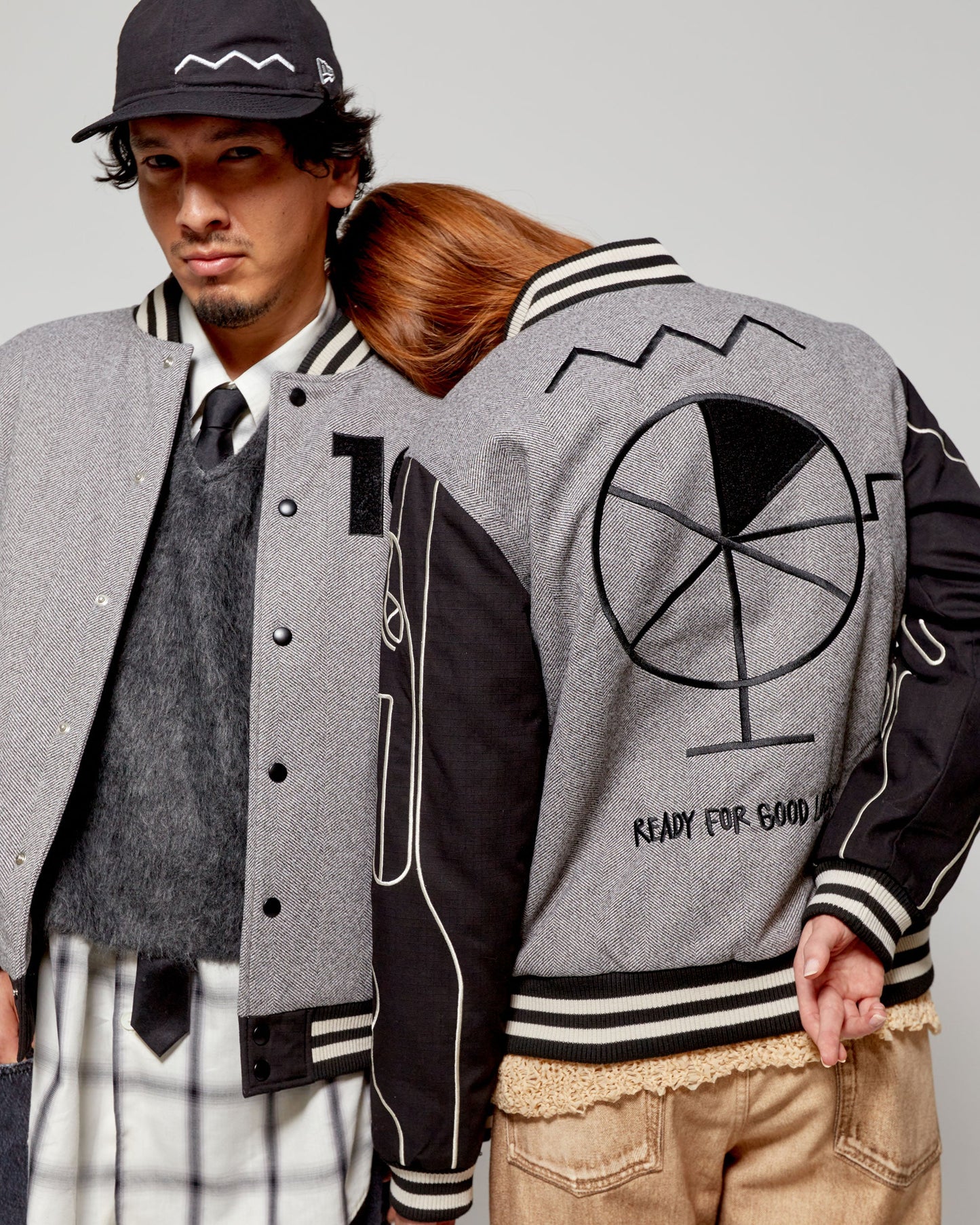 Varsity New Era x FOOTDISTRICT 10th Anniversary Unisex Varsity Jacket Unisex