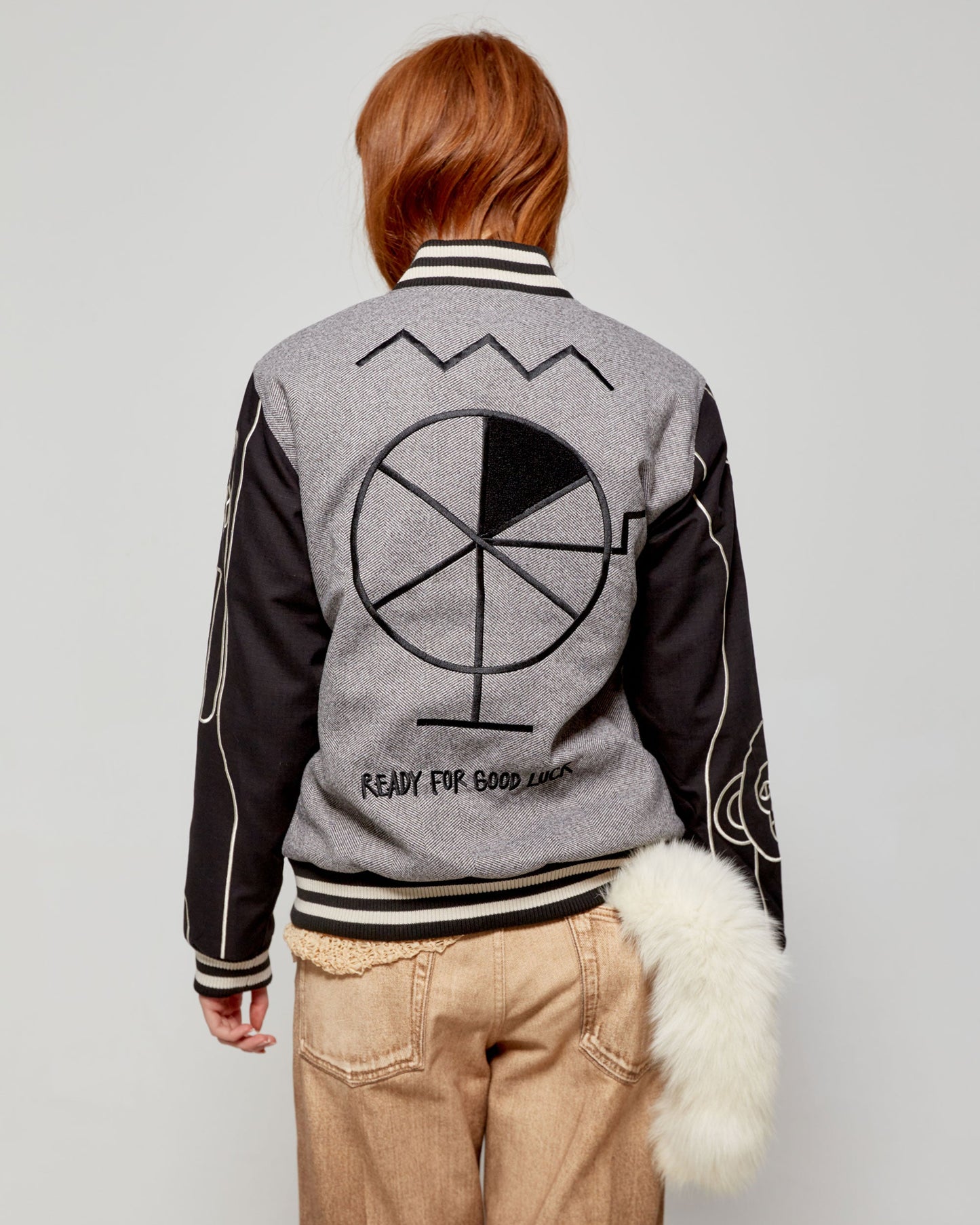 Varsity New Era x FOOTDISTRICT 10th Anniversary Unisex Varsity Jacket Unisex