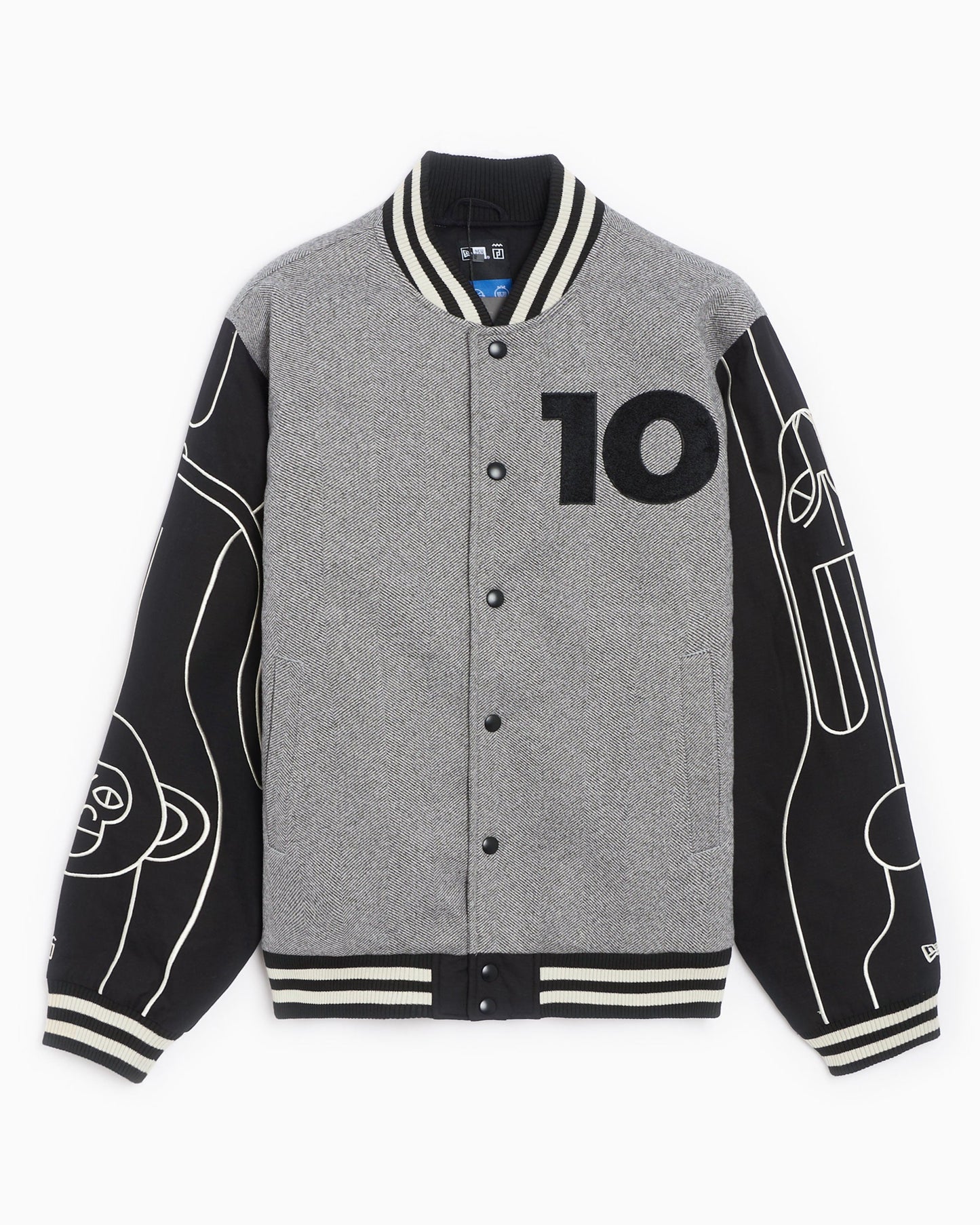 Varsity New Era x FOOTDISTRICT 10th Anniversary Unisex Varsity Jacket Unisex