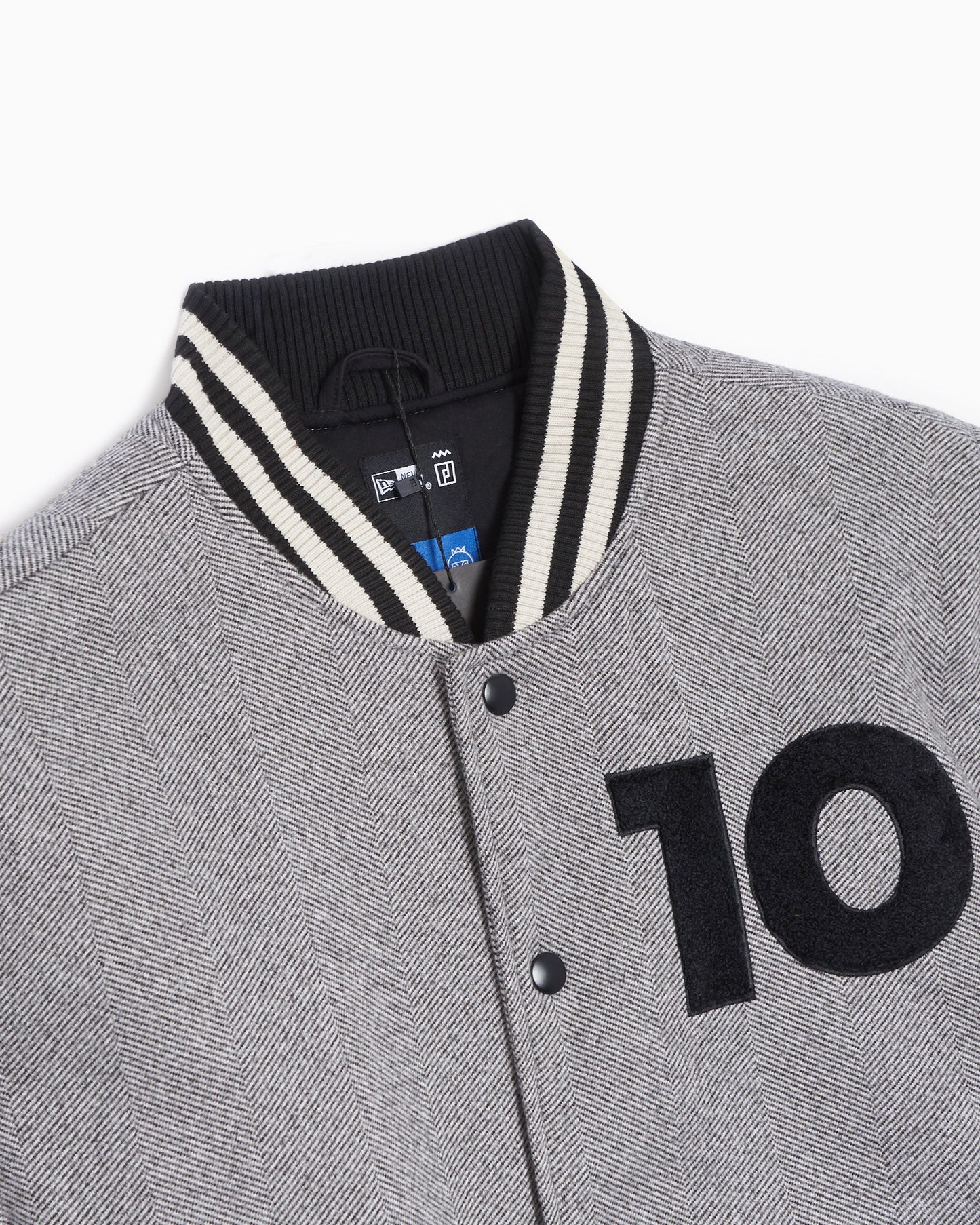 Varsity New Era x FOOTDISTRICT 10th Anniversary Unisex Varsity Jacket Unisex