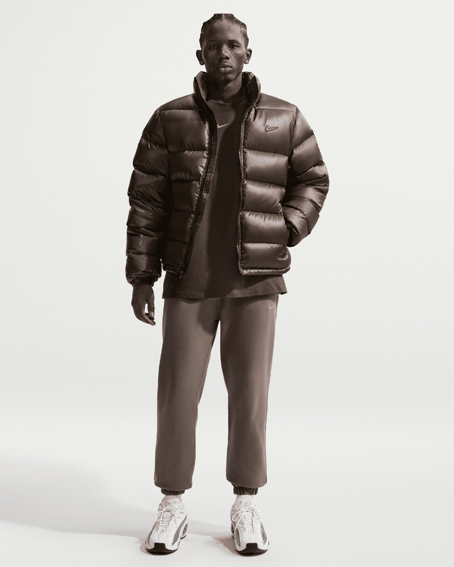 Chaqueta de plumas con logo Nike x Drake NOCTA Sunset para hombre
