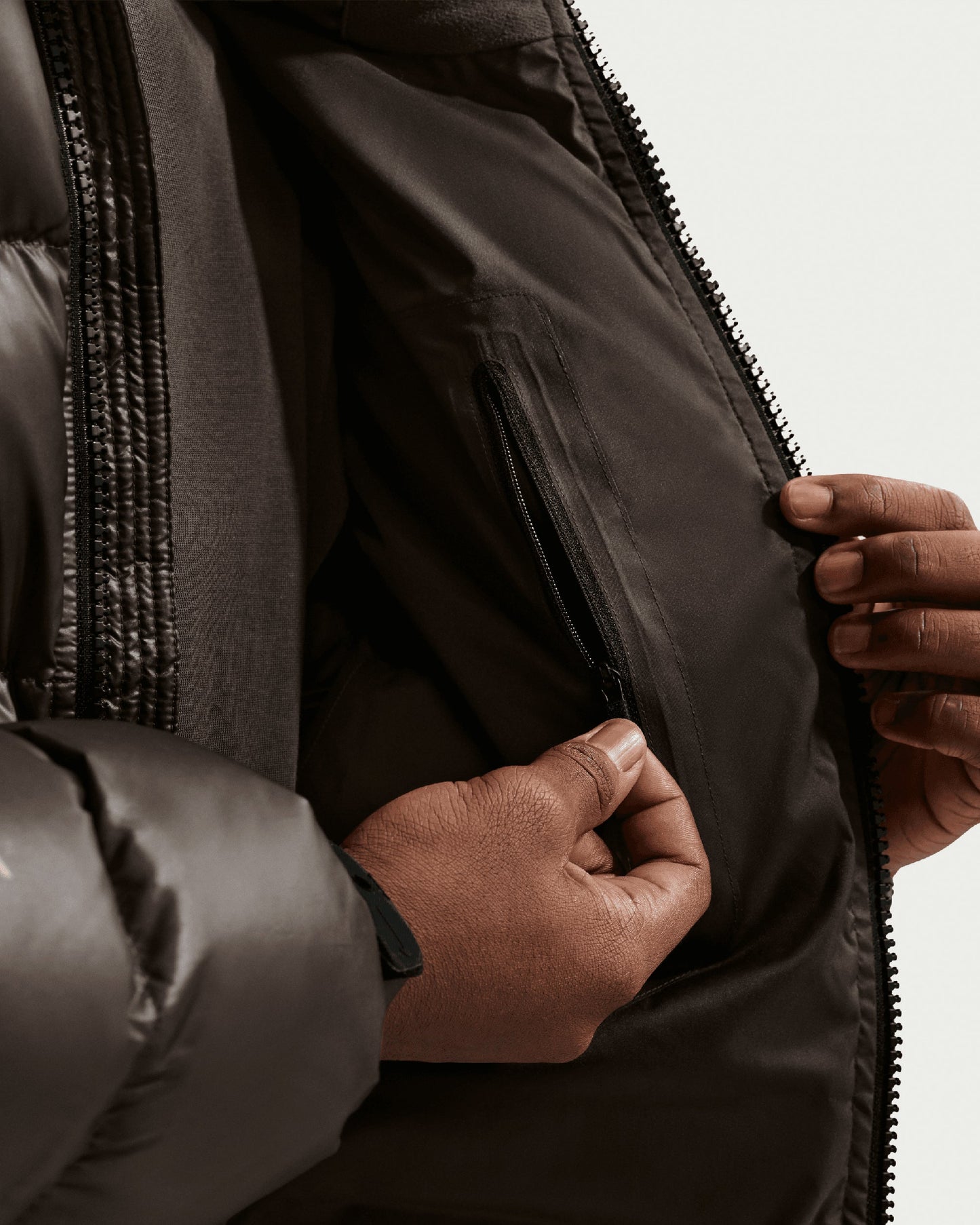 Chaqueta de plumas con logo Nike x Drake NOCTA Sunset para hombre