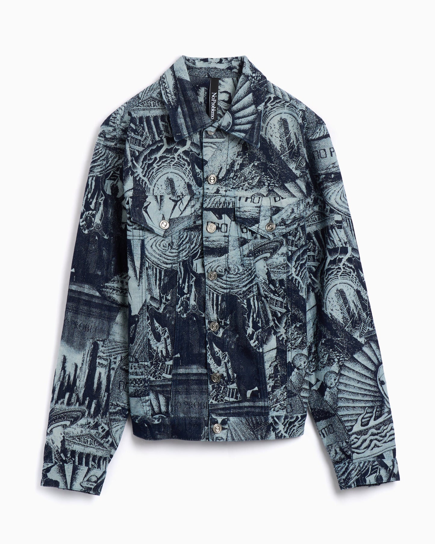 Chaqueta vaquera No Problemo Apocalypse Jacquard Men's Trucker Jacket para hombre