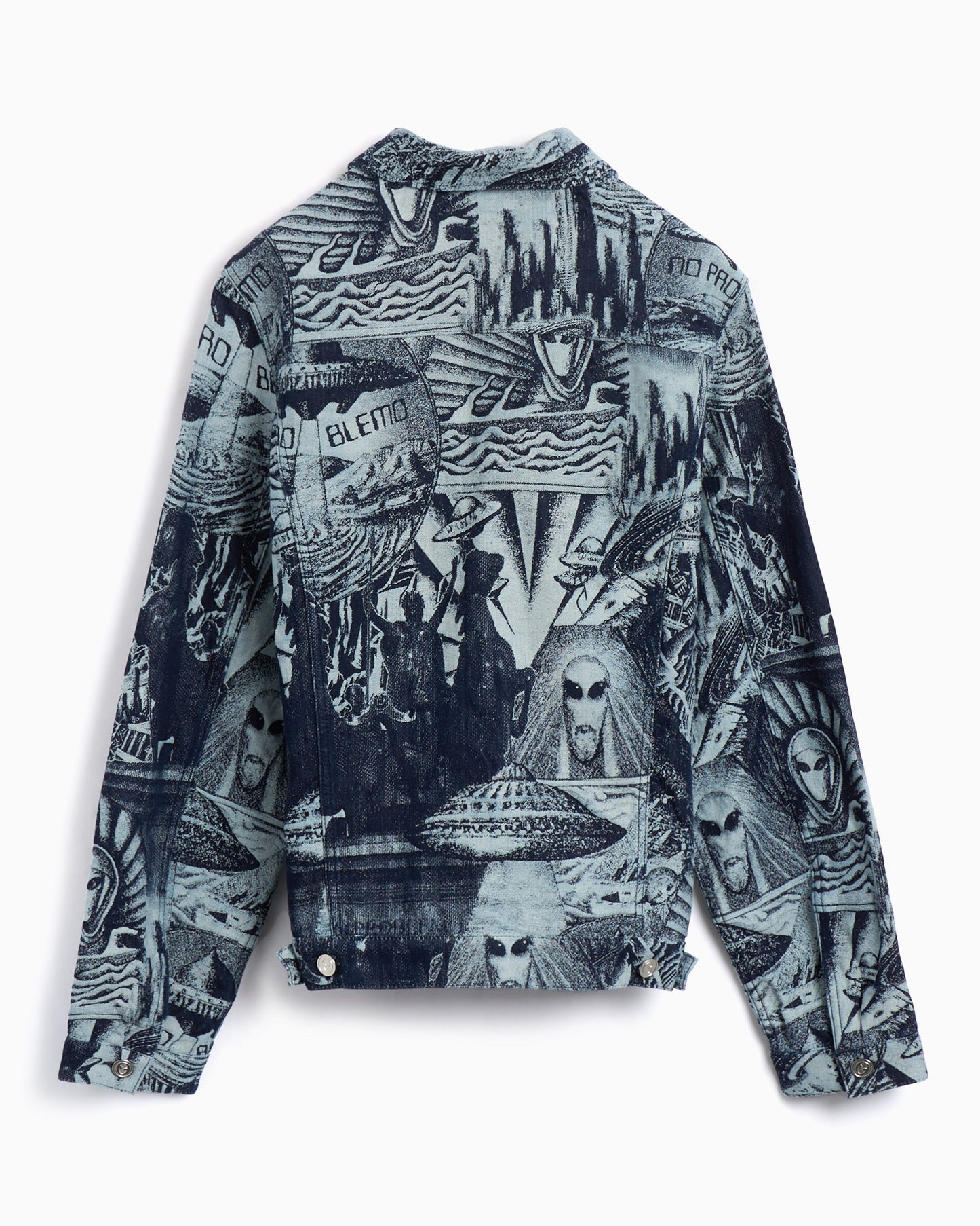 Chaqueta vaquera No Problemo Apocalypse Jacquard Men's Trucker Jacket para hombre
