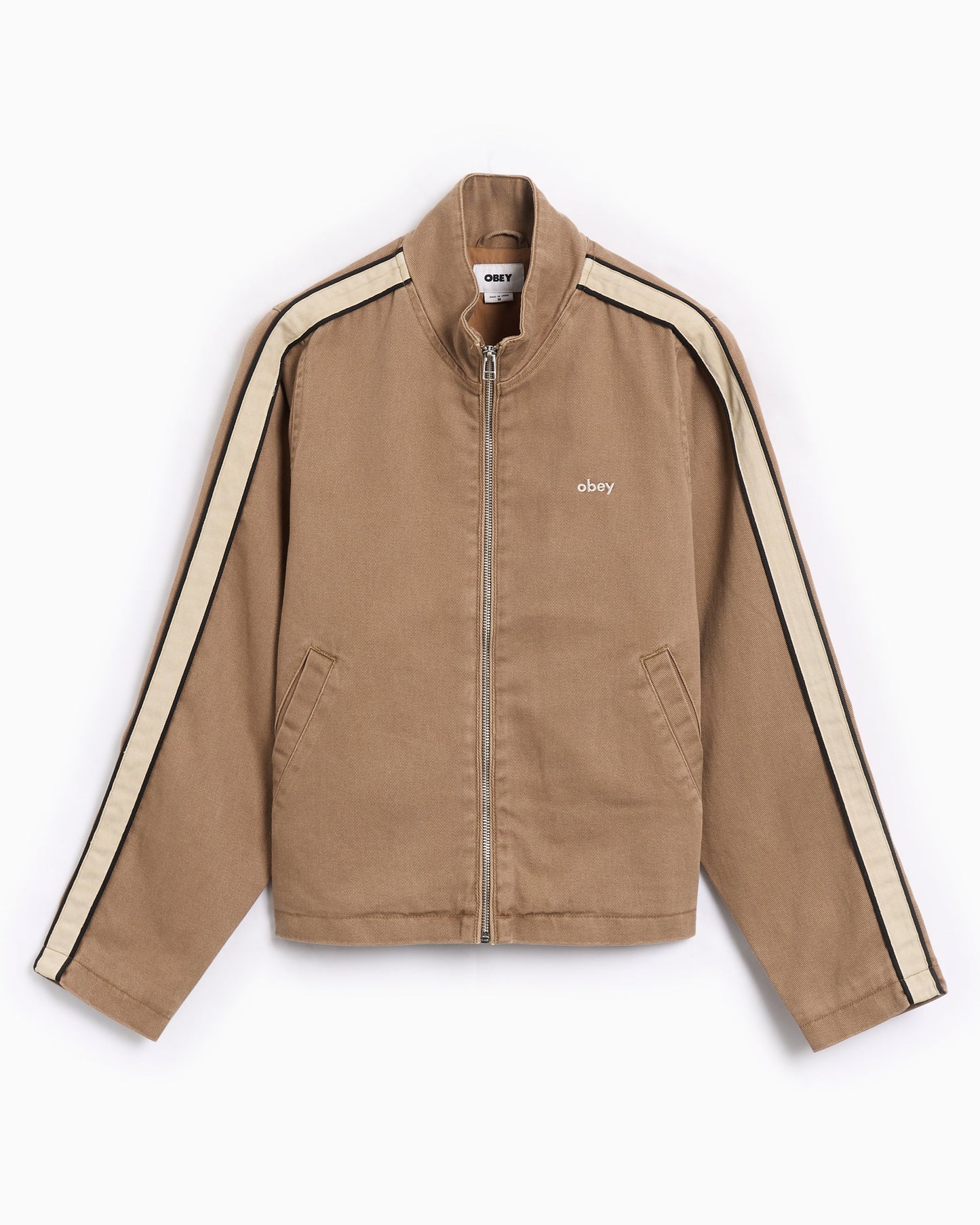 Chaqueta ligera OBEY Clothing Astrid Stripe para mujer