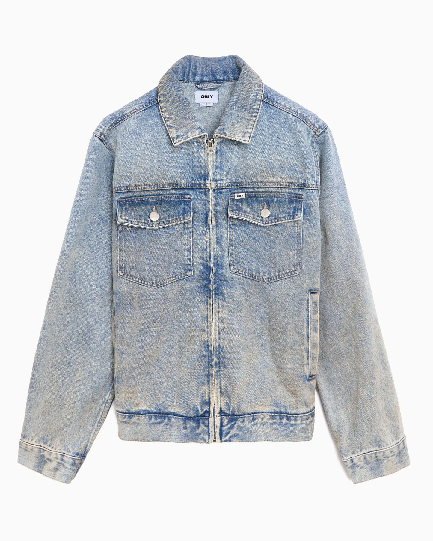 Chaqueta vaquera OBEY Clothing Base Trucker para hombre
