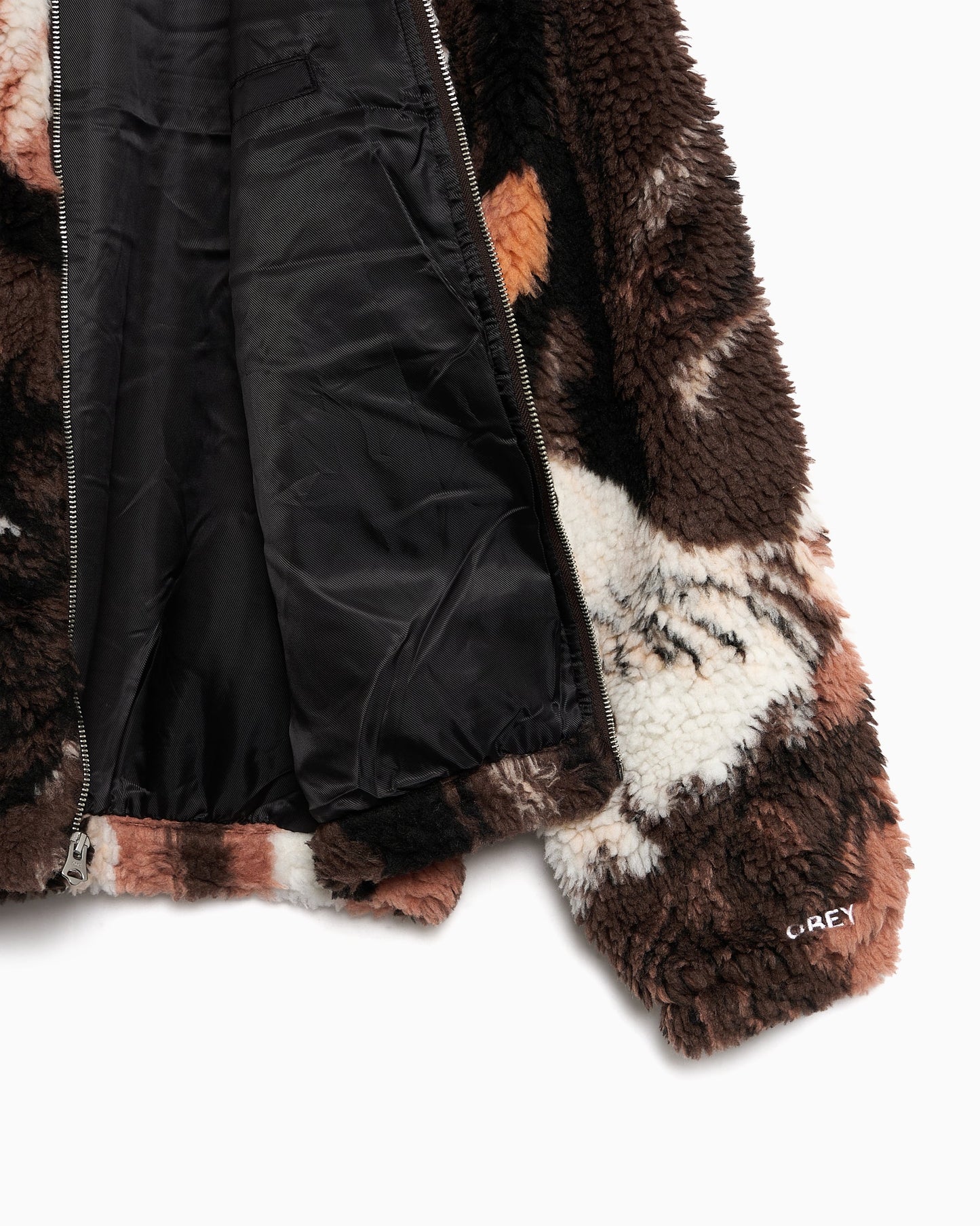 Forro polar con gráfico Relaxed OBEY Clothing Horses para hombre