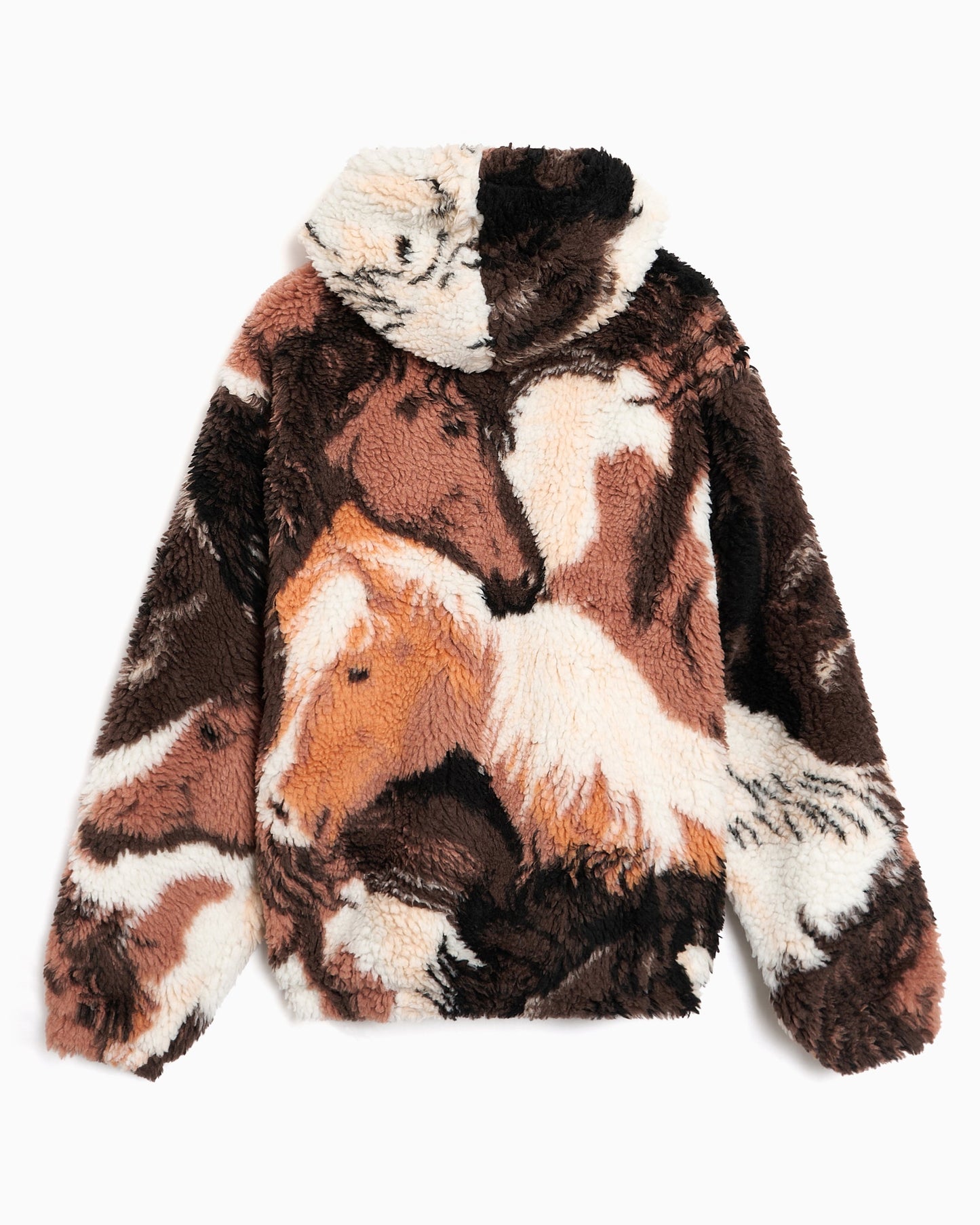 Forro polar con gráfico Relaxed OBEY Clothing Horses para hombre