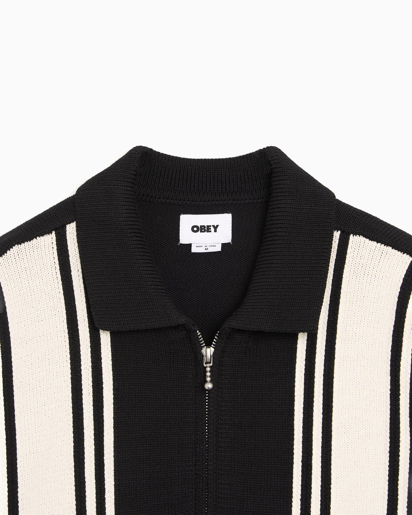 Cardigan de rayas OBEY Clothing Matt para hombre