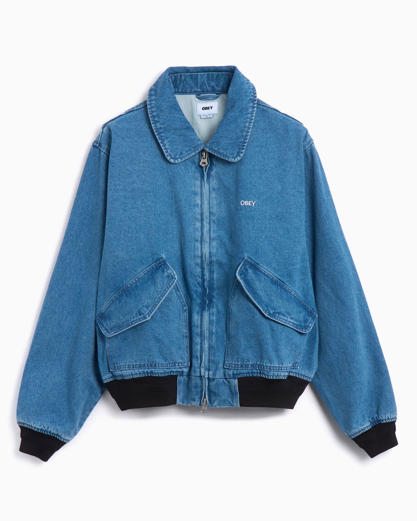 Chaqueta vaquera Relaxed OBEY Clothing Obey Men's Denim Jacket para hombre