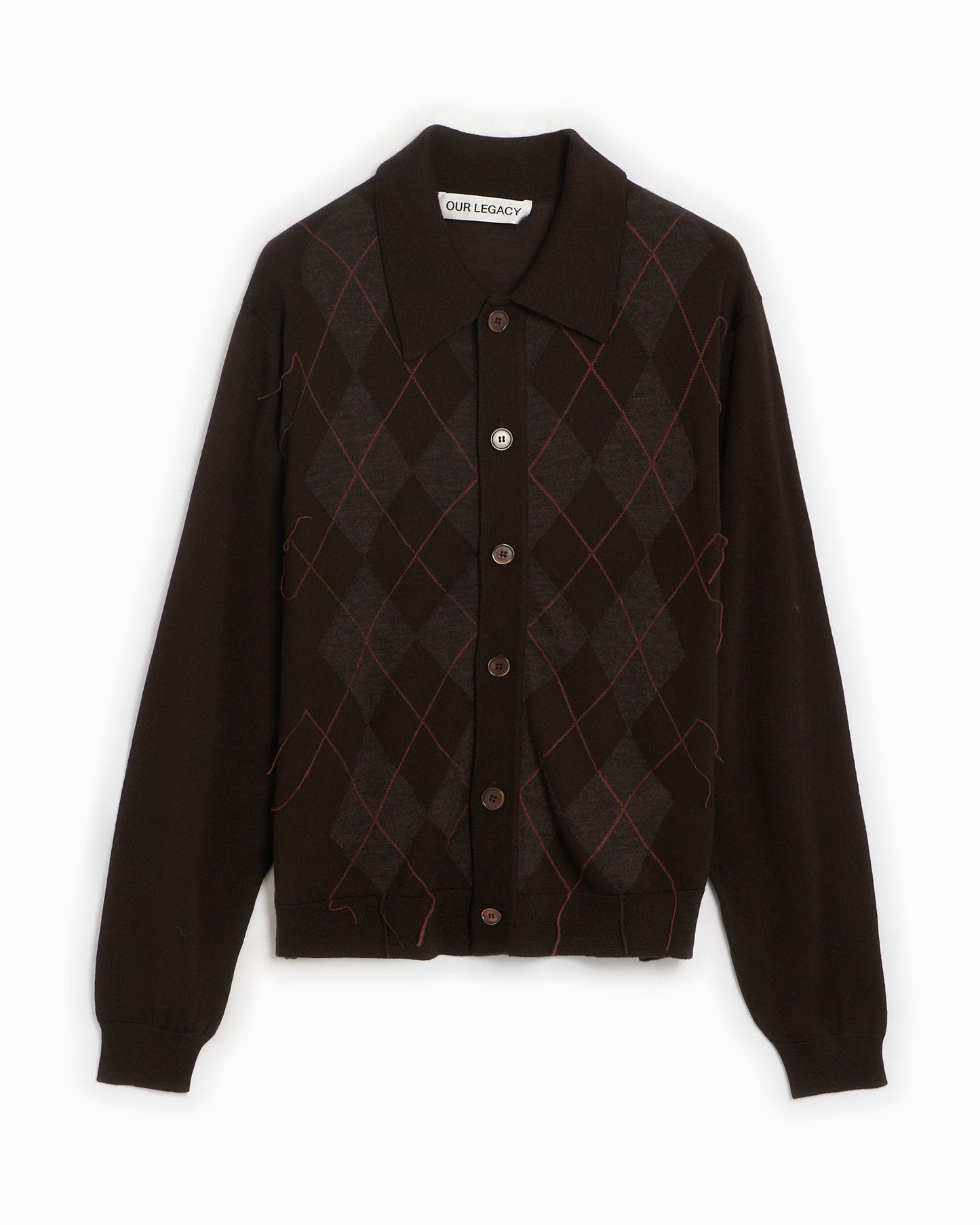 Cardigan Our Legacy Pub Argyle para hombre