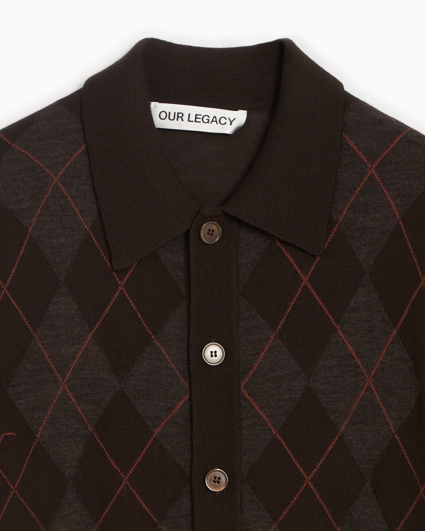 Cardigan Our Legacy Pub Argyle para hombre