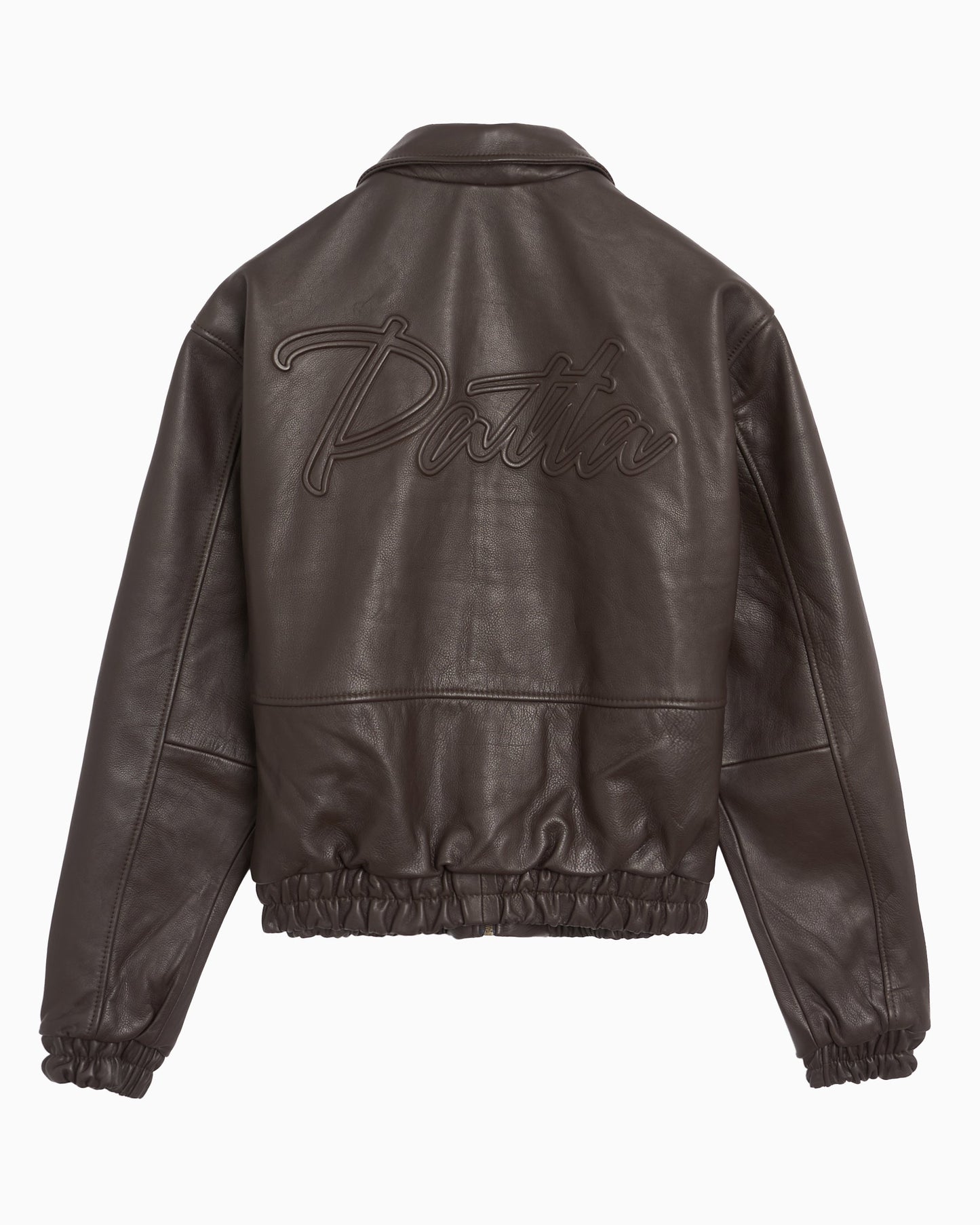 Bomber con logo Relaxed Patta Leather para hombre