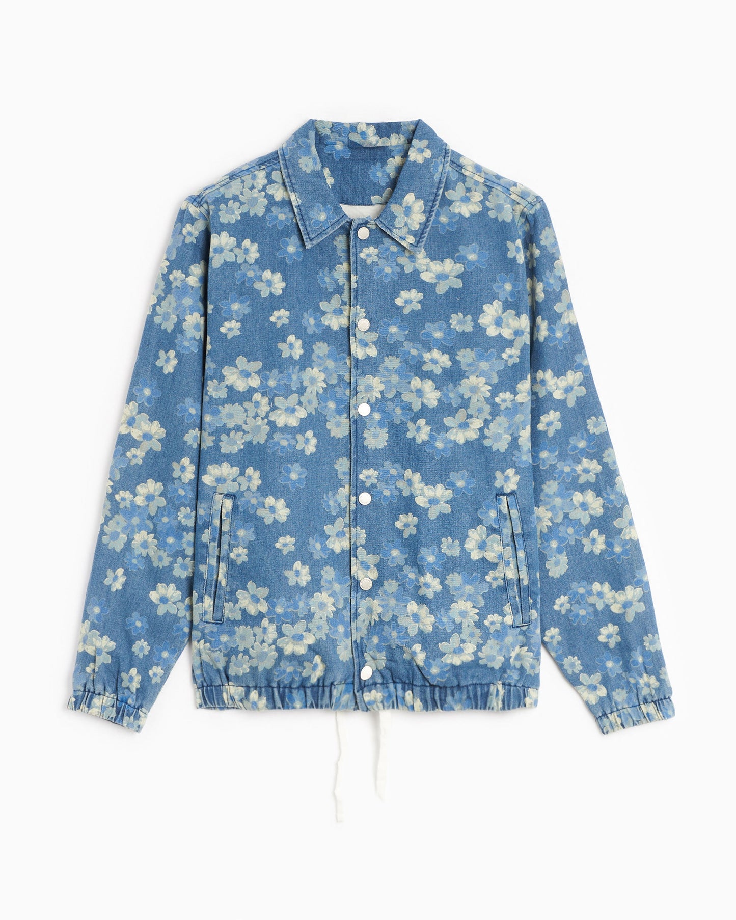 Chaqueta vaquera Pleasures Garden Men's Denim Coach Jacket para hombre