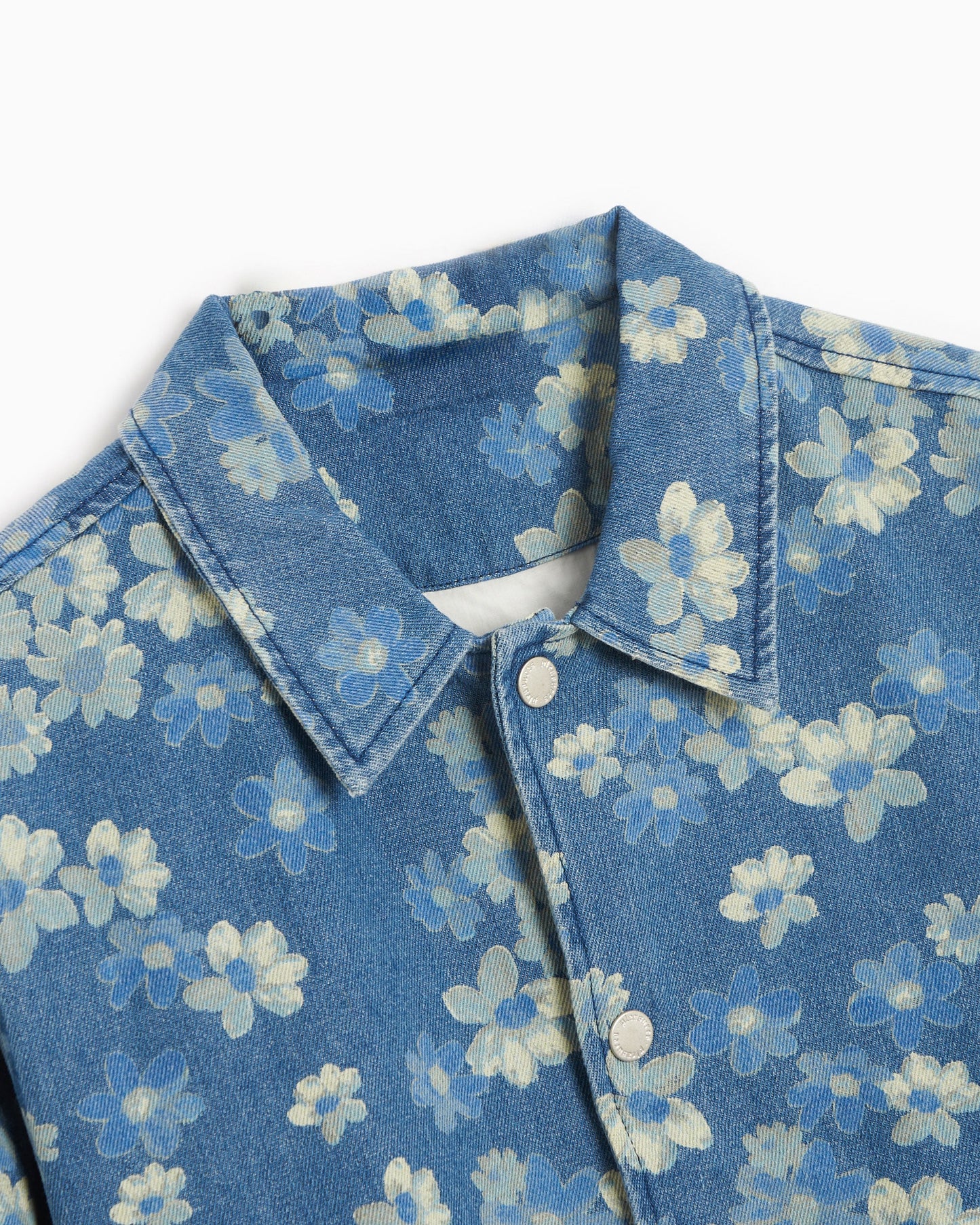 Chaqueta vaquera Pleasures Garden Men's Denim Coach Jacket para hombre