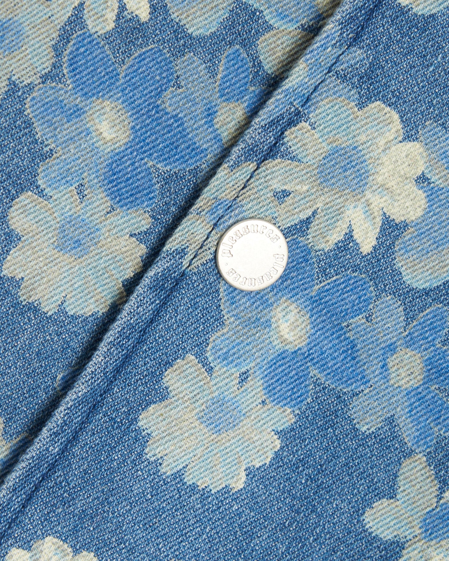 Chaqueta vaquera Pleasures Garden Men's Denim Coach Jacket para hombre