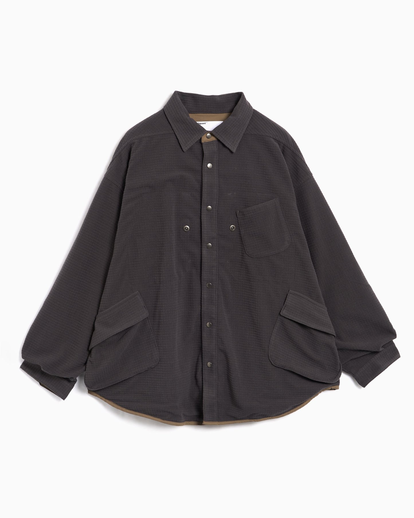 Sobrecamisa Oversize Poliquant The Reversible Block-Fleece para hombre