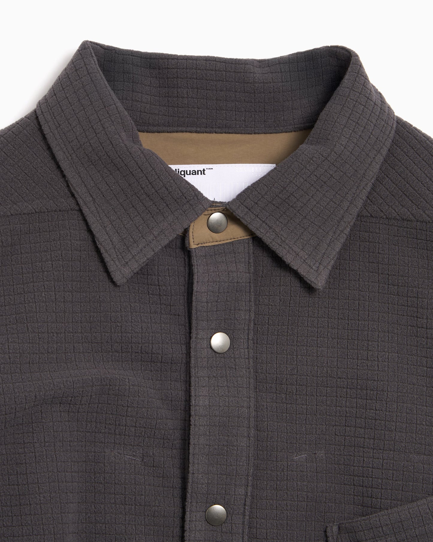 Sobrecamisa Oversize Poliquant The Reversible Block-Fleece para hombre