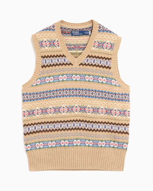 Chaleco Relaxed Polo Ralph Lauren Fair Isle para hombre