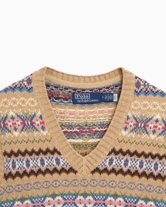 Chaleco Relaxed Polo Ralph Lauren Fair Isle para hombre