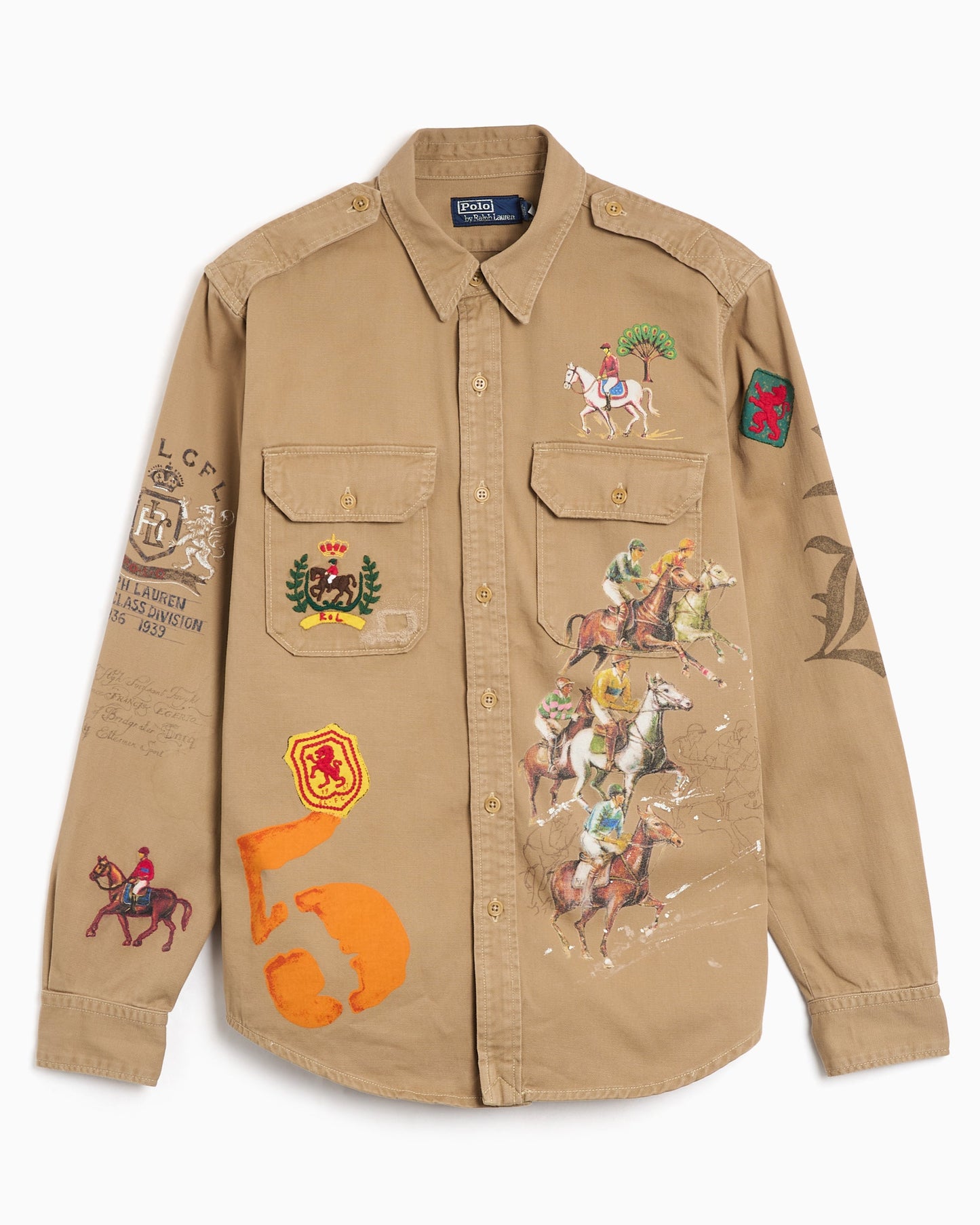 Sobrecamisa con gráfico Relaxed Polo Ralph Lauren para hombre