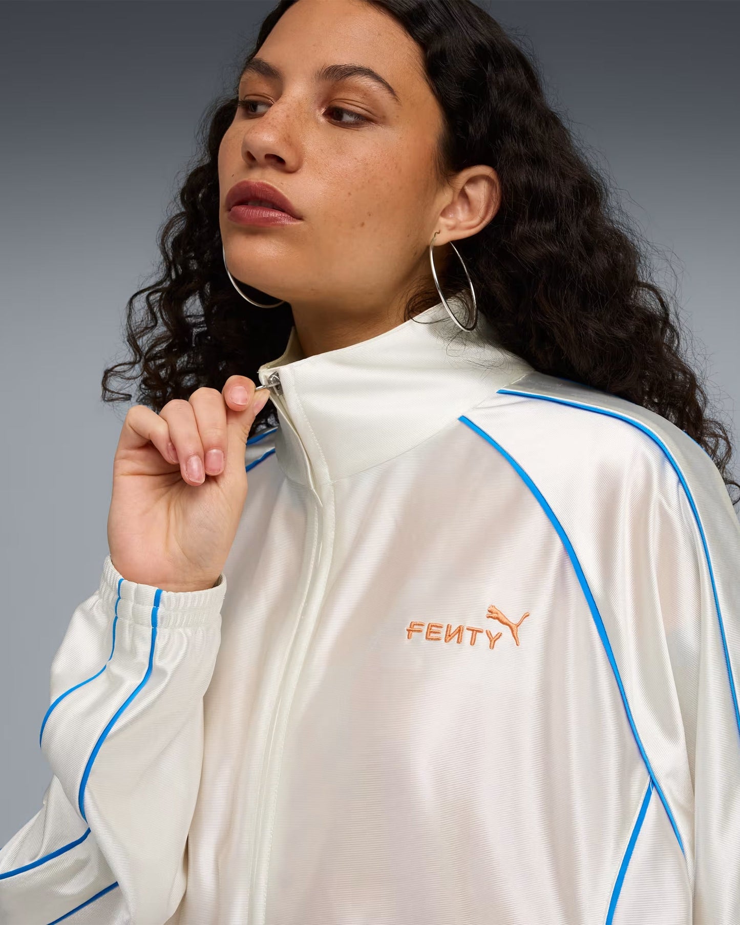 Chaqueta de chandal Oversize Puma x FENTY T7 Piping para mujer