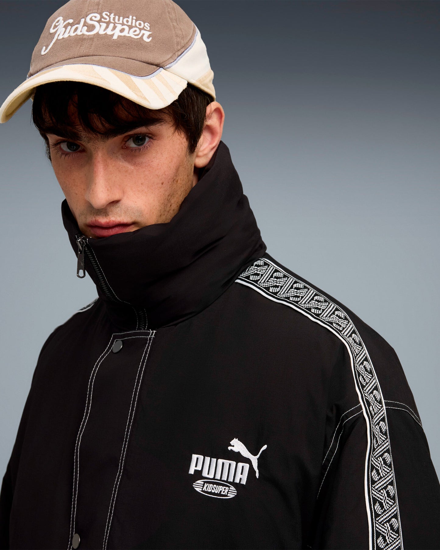 Chaqueta de plumas Oversize Puma x KidSuper King para hombre