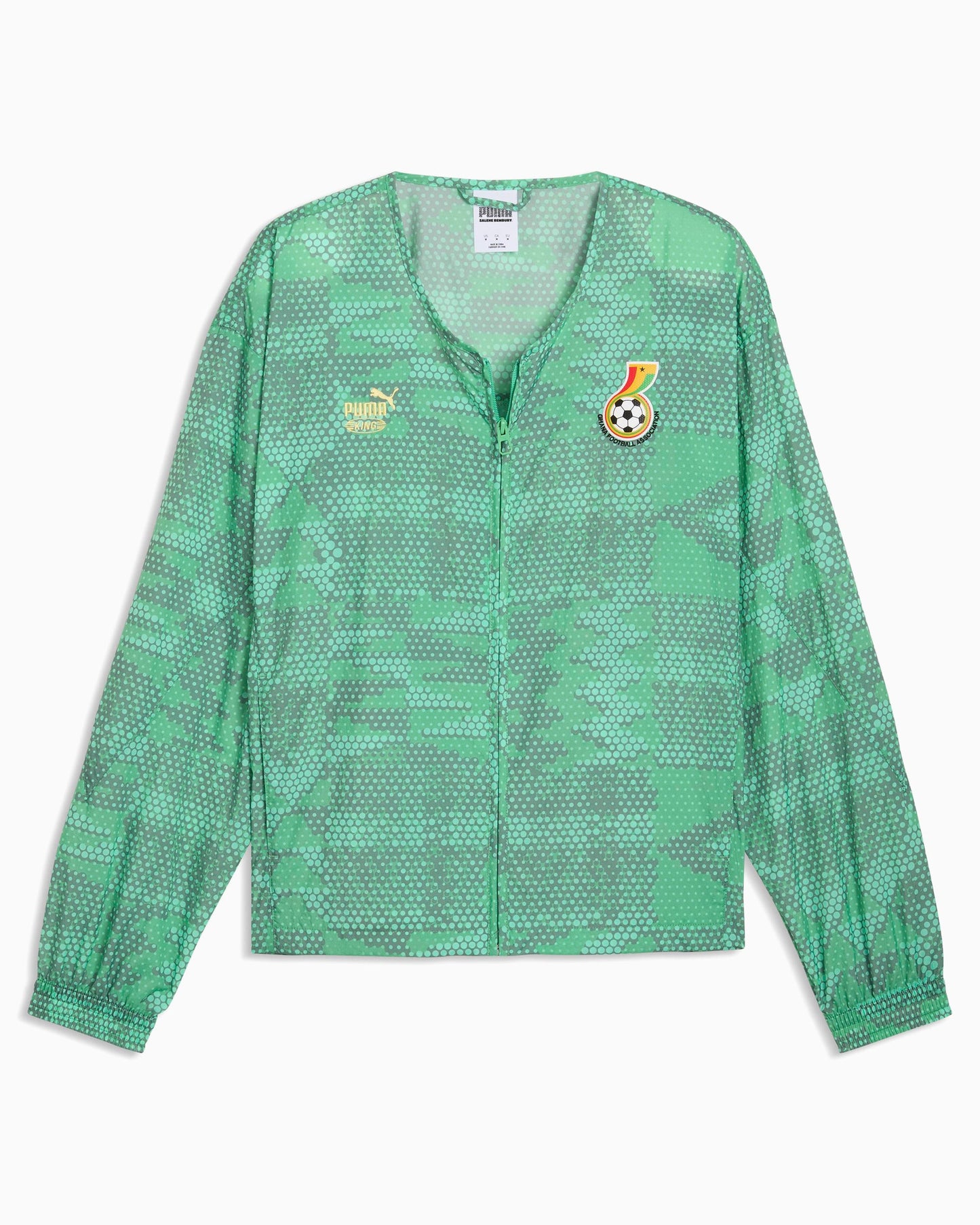 Chaqueta de chandal con logo Relaxed Puma x Salehe Bembury x Ghana "King" para hombre