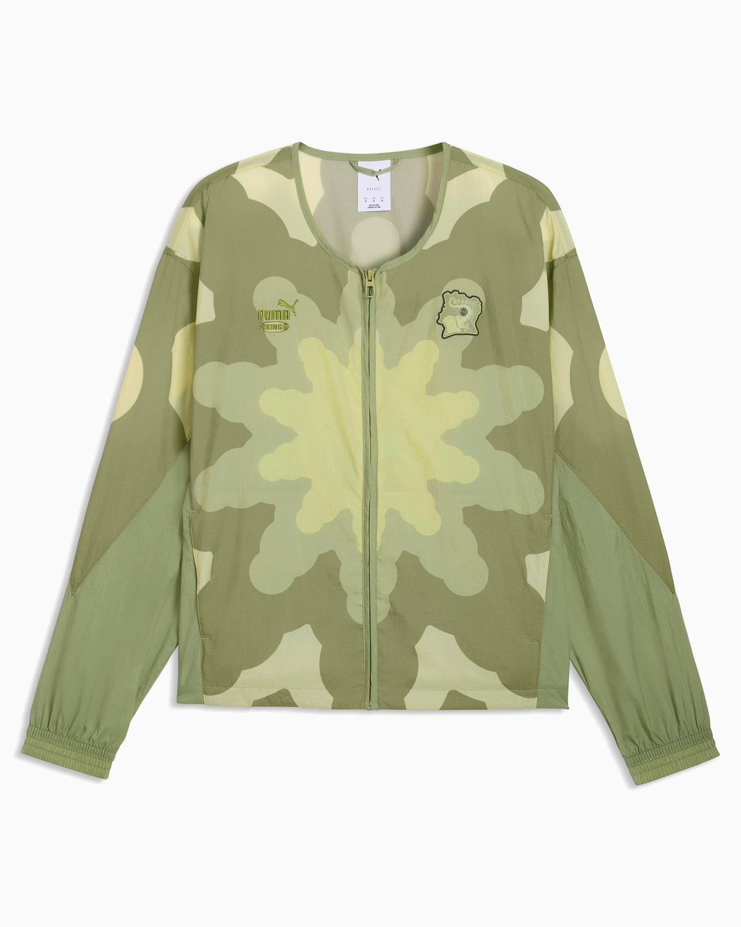 Chaqueta de chandal con logo Relaxed Puma x Salehe Bembury x Ivory Coast "King" para hombre