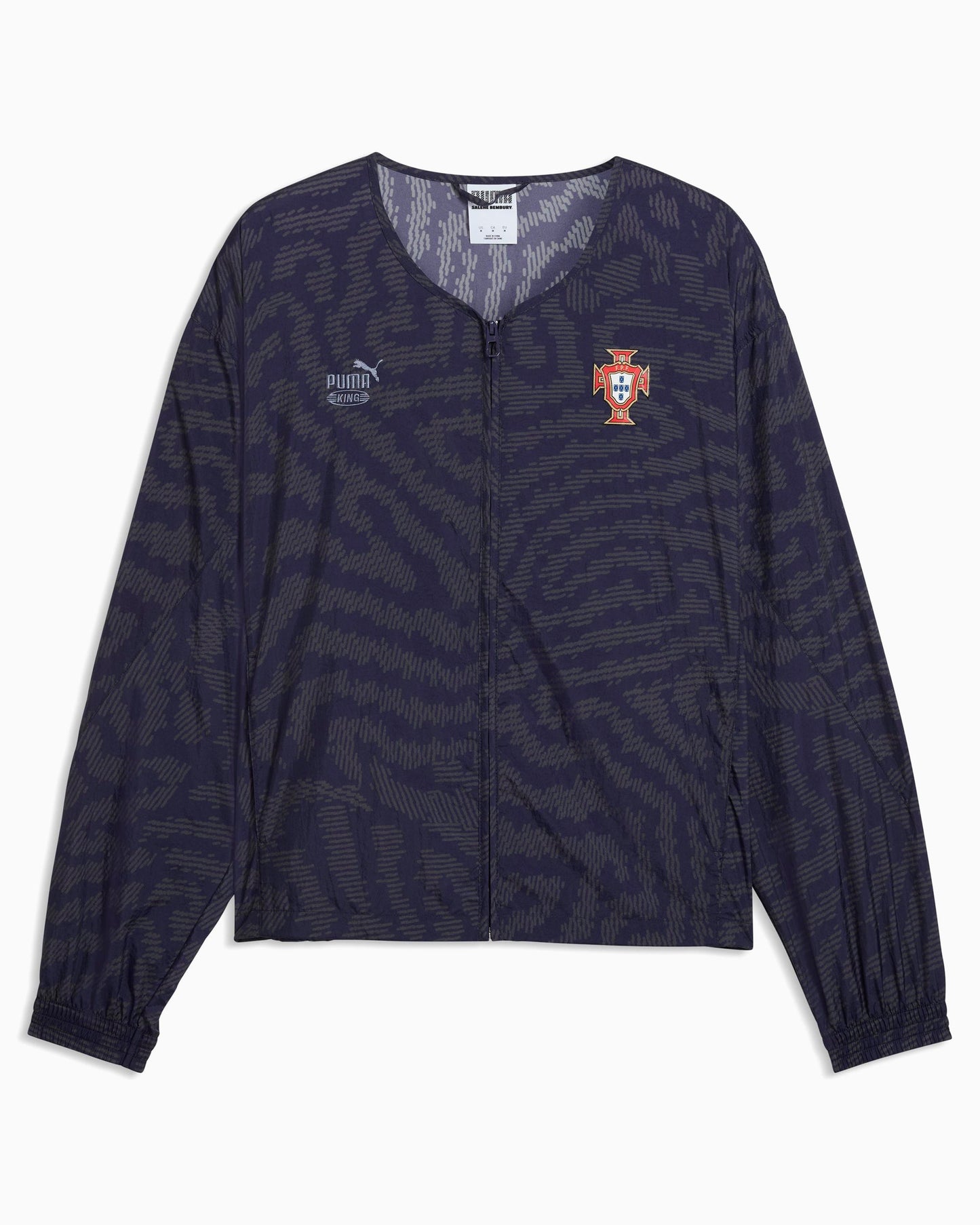 Chaqueta de chandal con logo Relaxed Puma x Salehe Bembury x Portugal "King" para hombre