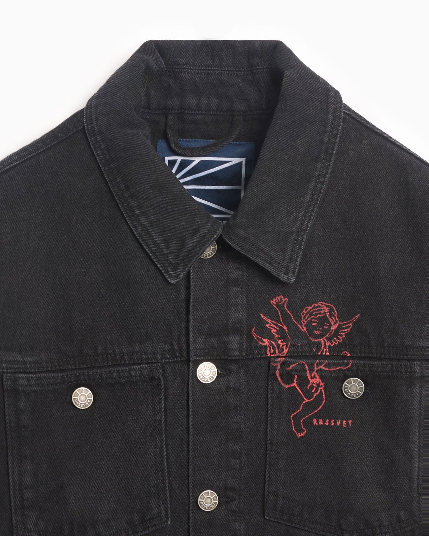 Chaqueta vaquera Rassvet Men's Woven Lined Denim Jacket para hombre