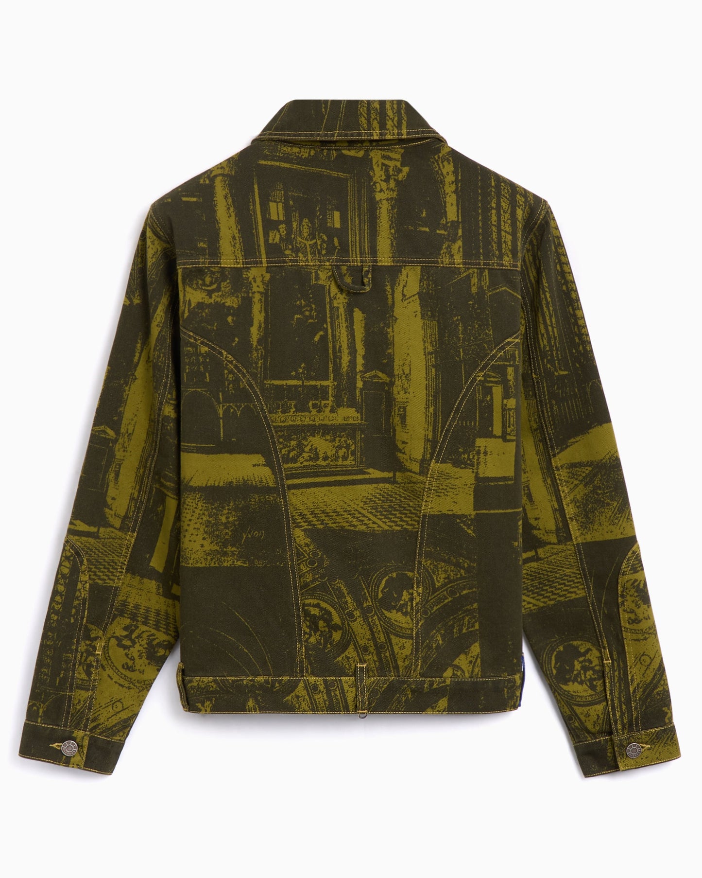 Chaqueta vaquera Rassvet Printed Castle Men's Denim Jacket para hombre