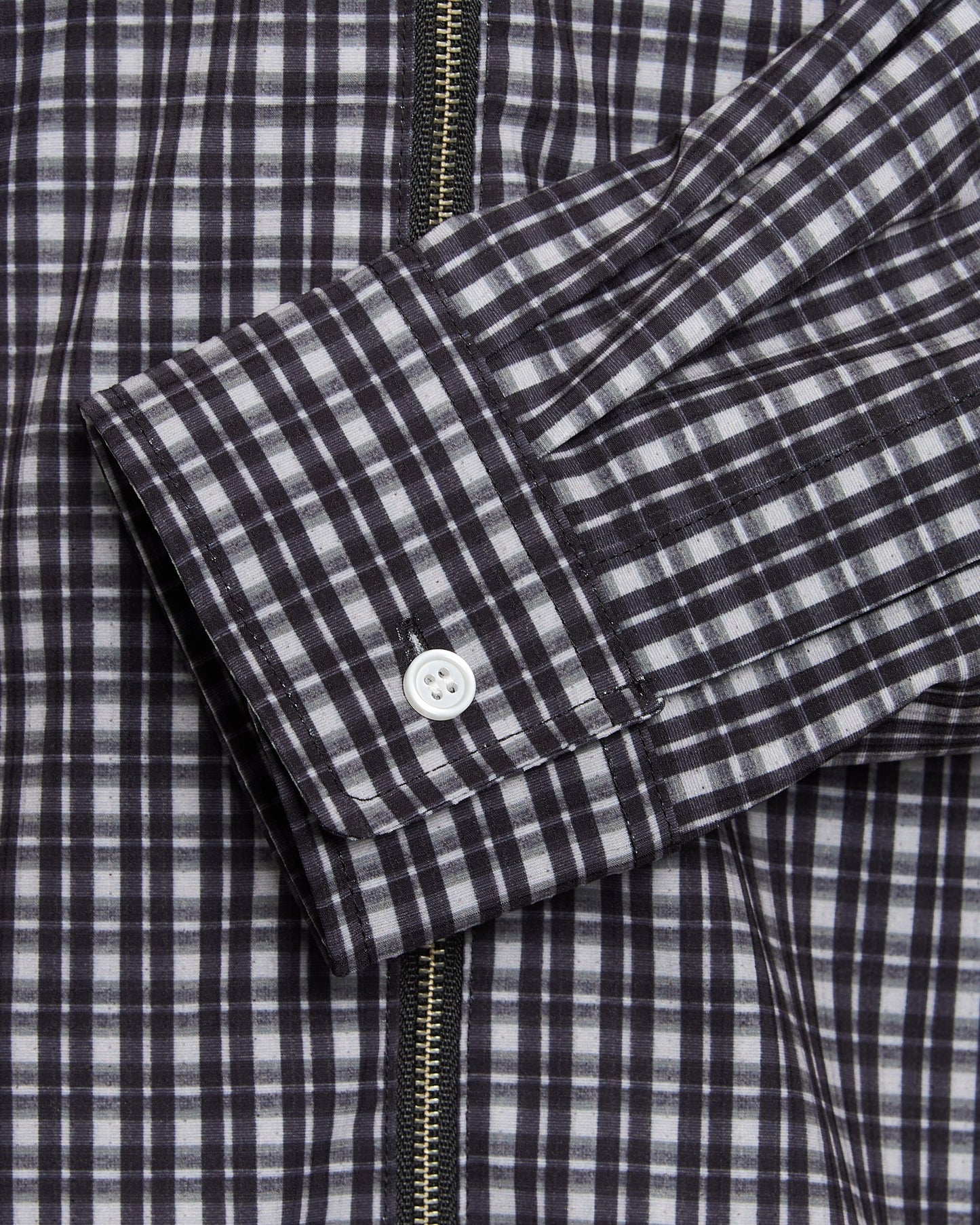 Chaqueta ligera de cuadros Boxy ROA Aair FloWeave Printed Check para hombre