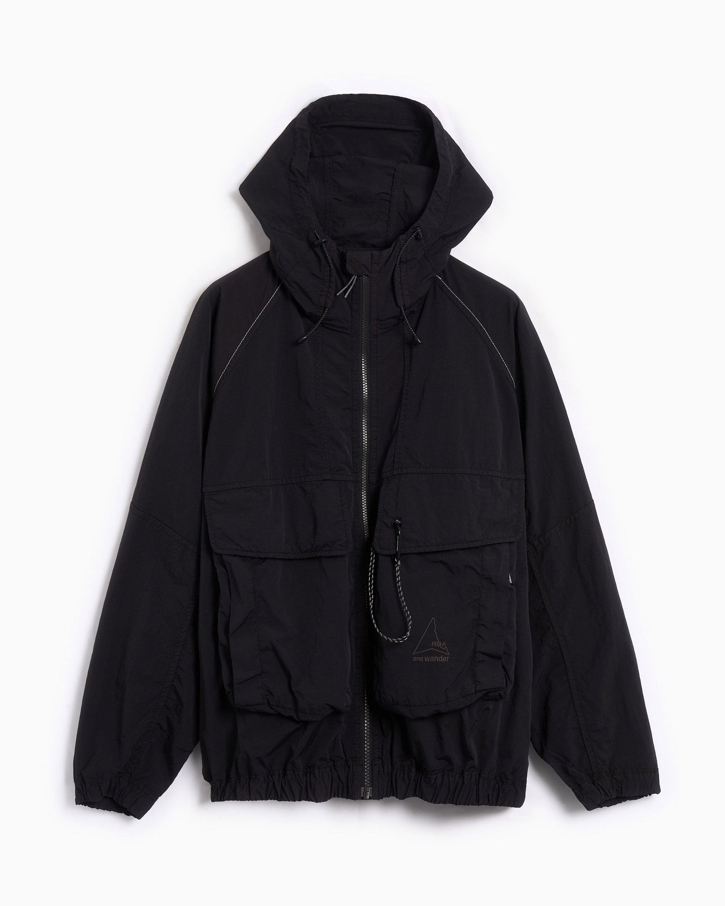 Chaqueta impermeable ROA x And Wander Garment Dye para hombre