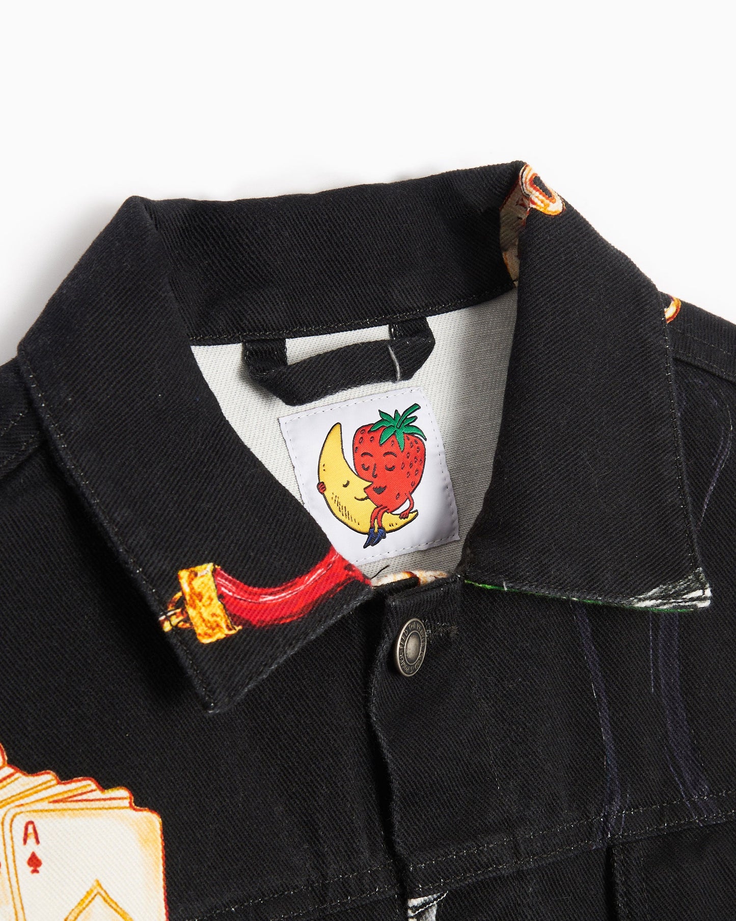 Chaqueta vaquera Sky High Farm Workwear Charm Unisex Print Woven Denim Jacket Unisex