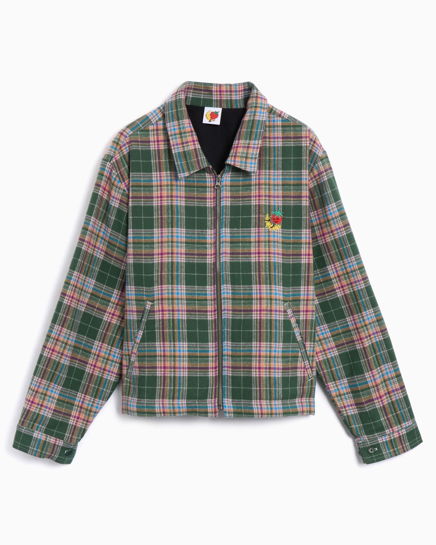 Work Jacket Sky High Farm Workwear Flannel Gas Station Unisex Jacket Unisex