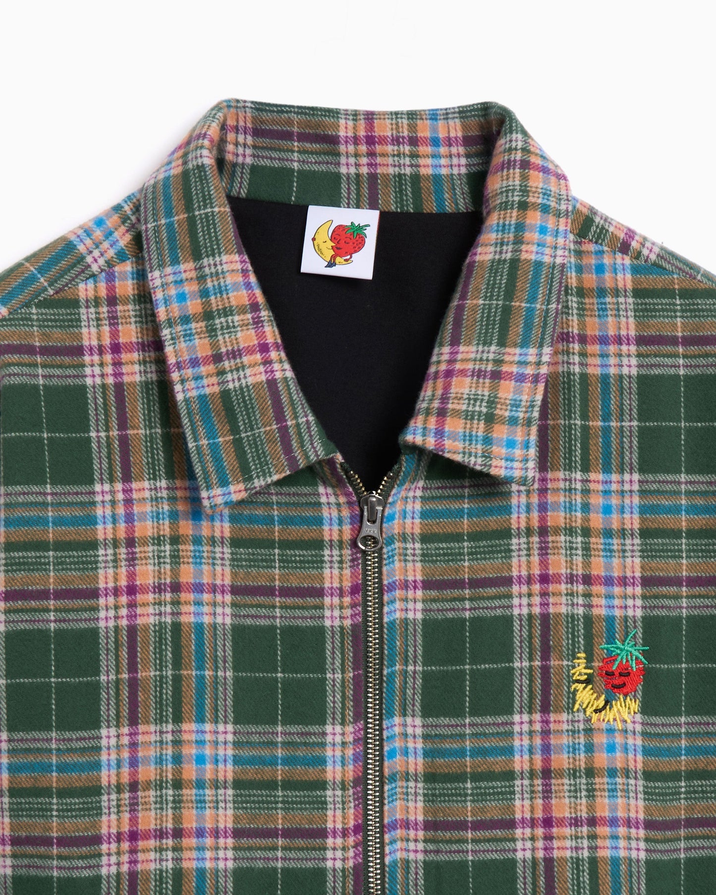 Work Jacket Sky High Farm Workwear Flannel Gas Station Unisex Jacket Unisex