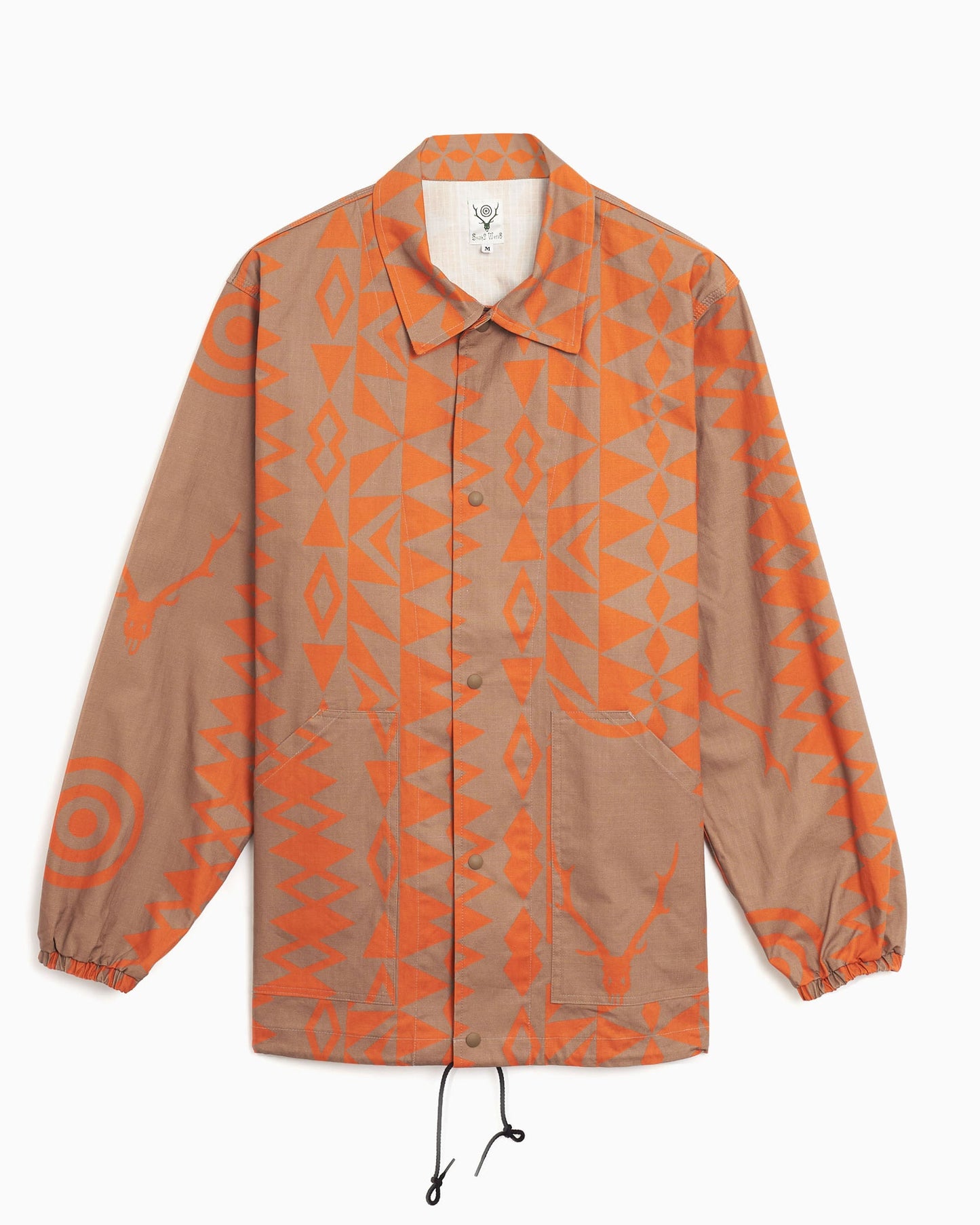 Chaqueta ligera con gráfico Relaxed South2 West8 Coach para hombre