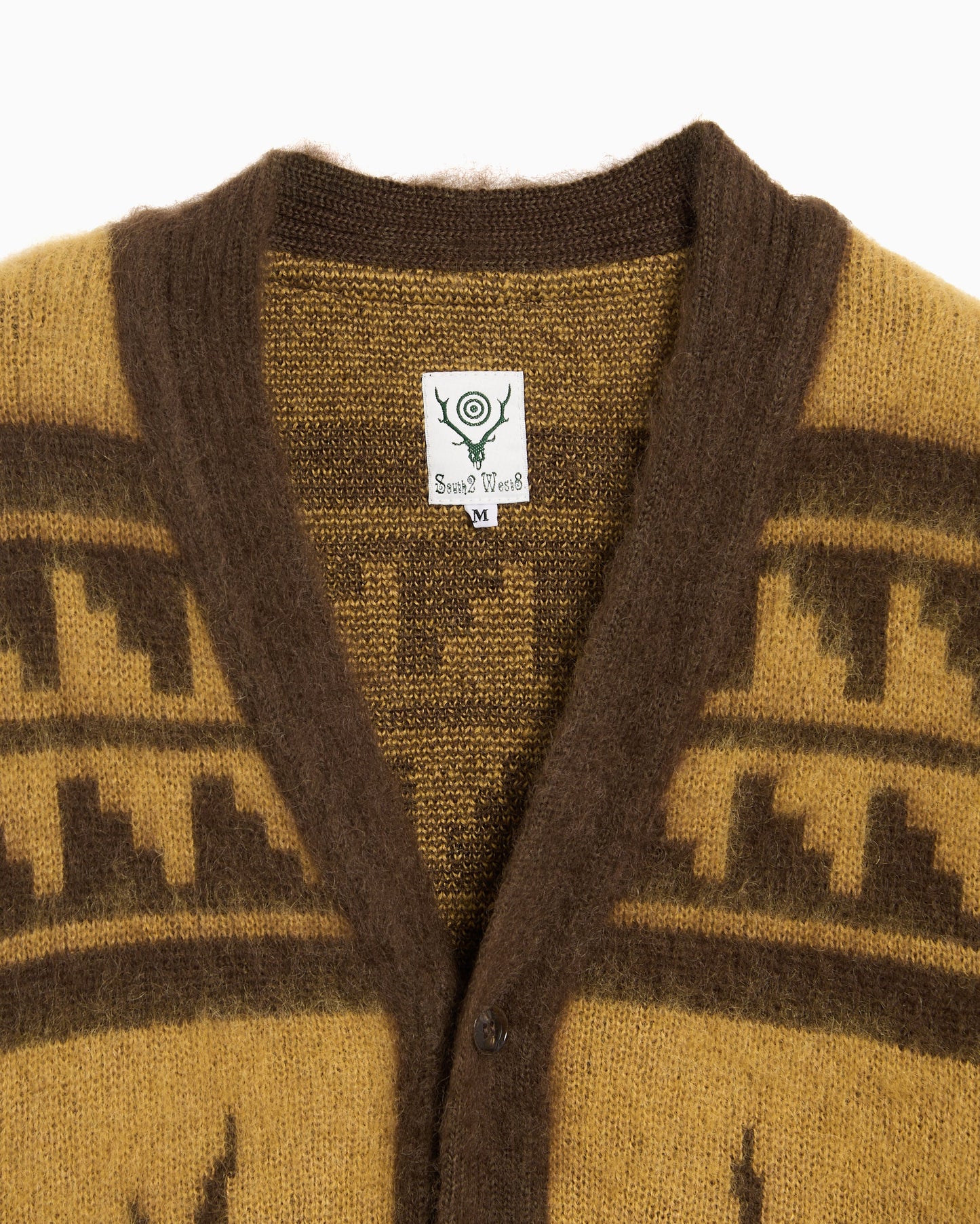 Cardigan Relaxed South2 West8 Nordic Skull para hombre