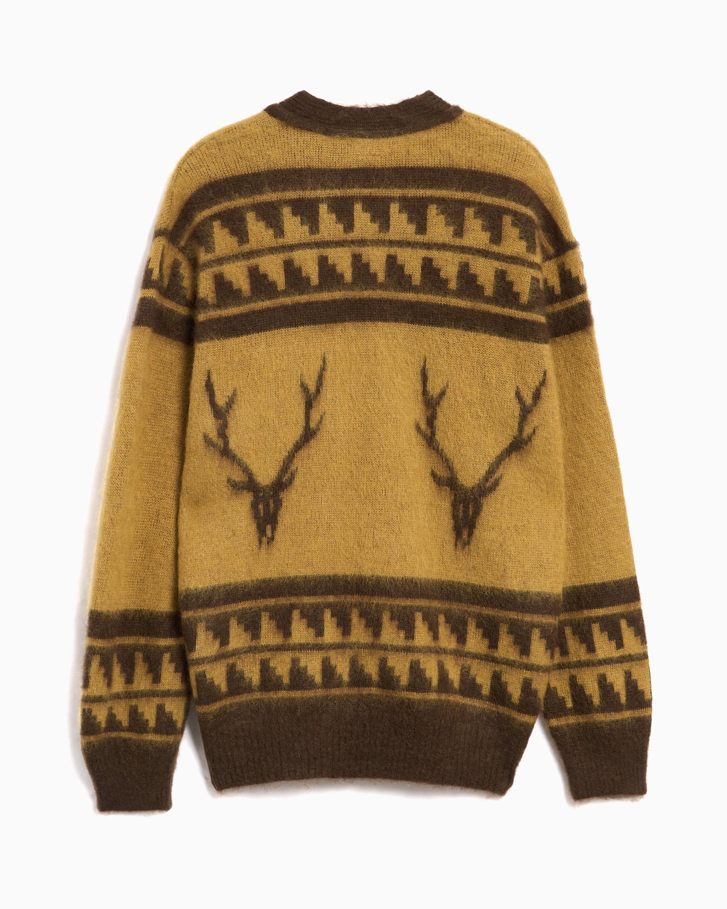 Cardigan Relaxed South2 West8 Nordic Skull para hombre