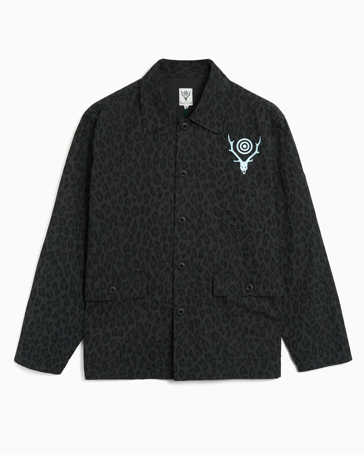 Sobrecamisa estampado animal Relaxed South2 West8 Ranger para hombre