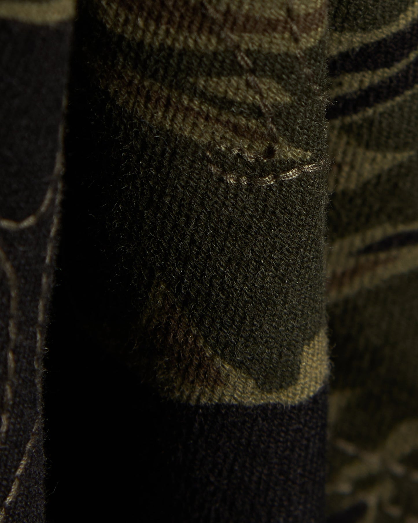 Chaqueta guateada camuflaje Relaxed South2 West8 Skull Quilting para hombre
