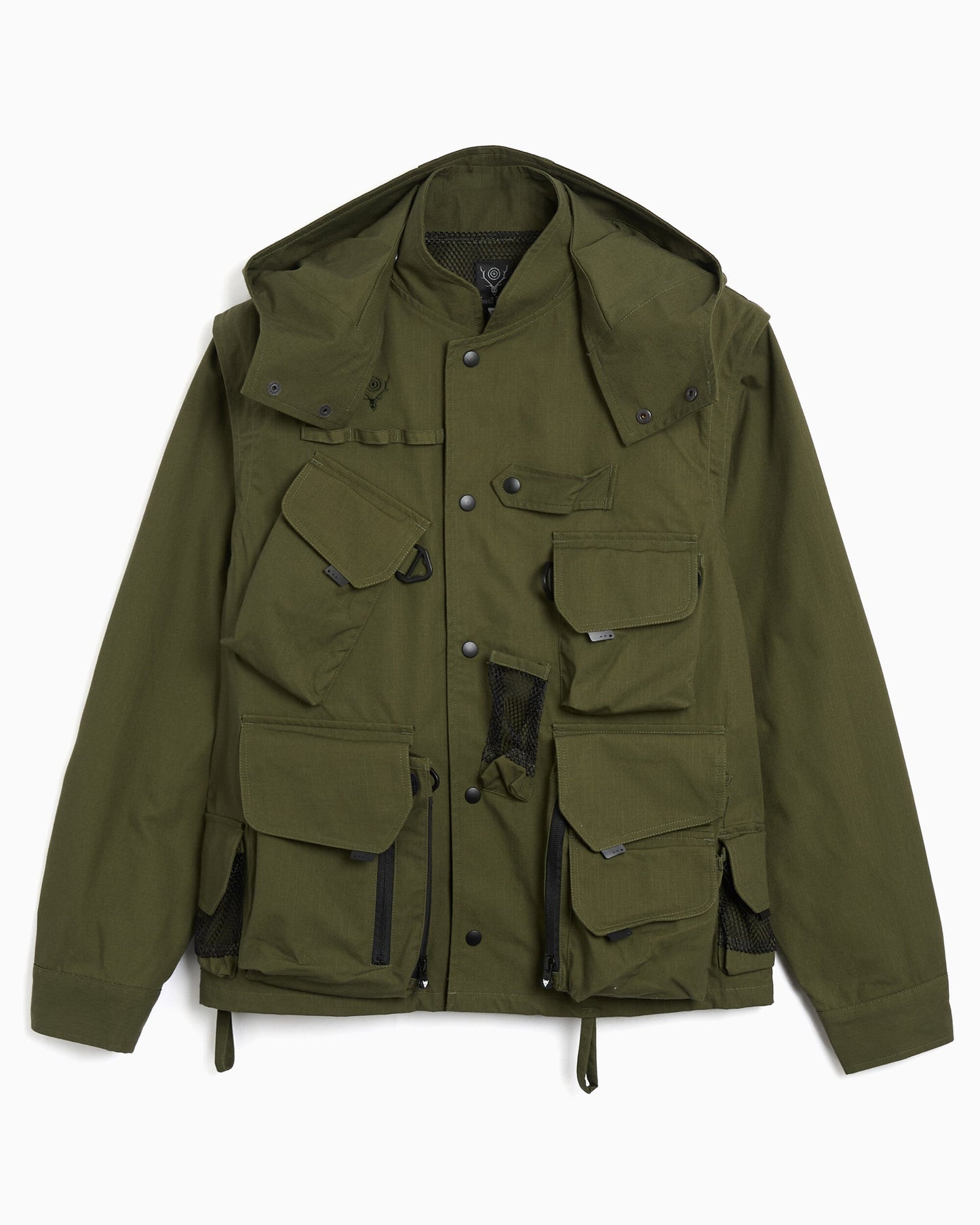 Chaqueta impermeable Relaxed Desmontable South2 West8 Tenkara Trout para hombre