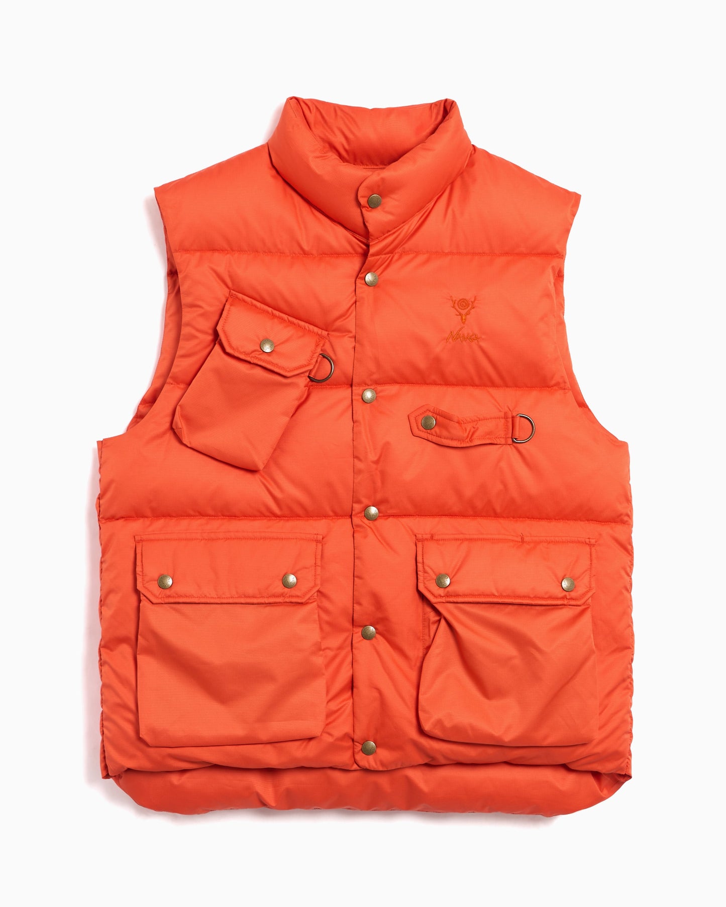 Chaleco Relaxed South2 West8 x NANGA River Trek PE Ripstop para hombre