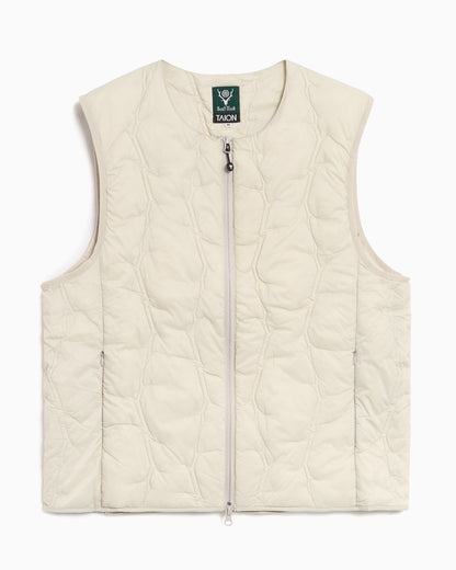 Chaleco South2 West8 x TAION Inner para hombre
