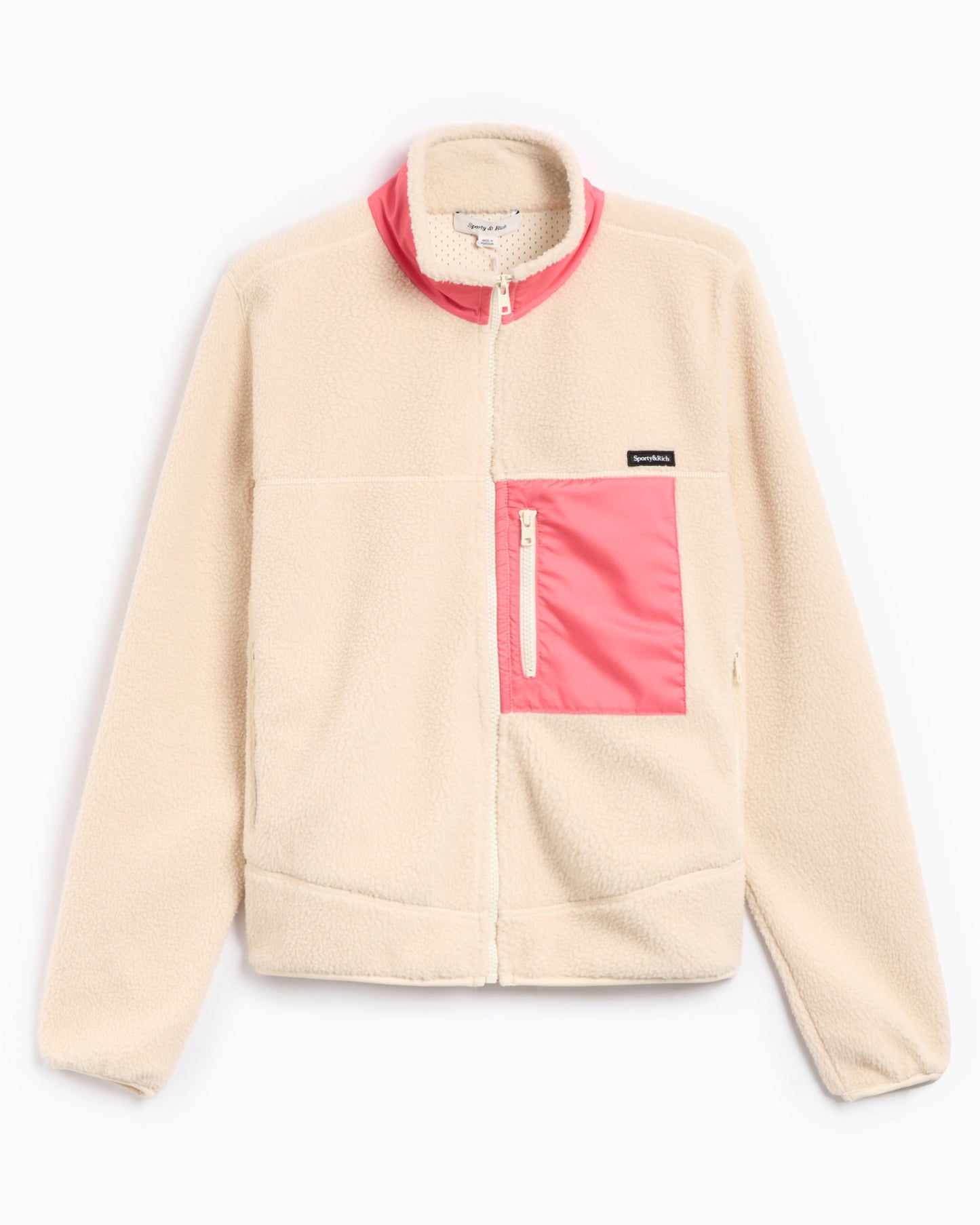 Forro polar Sporty & Rich Sherpa para mujer