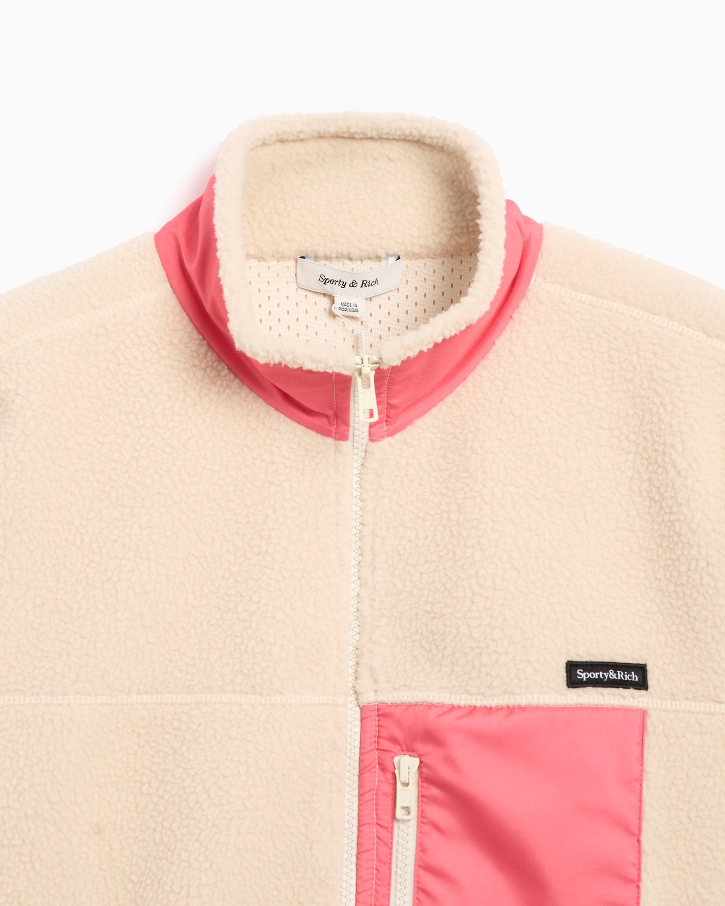 Forro polar Sporty & Rich Sherpa para mujer