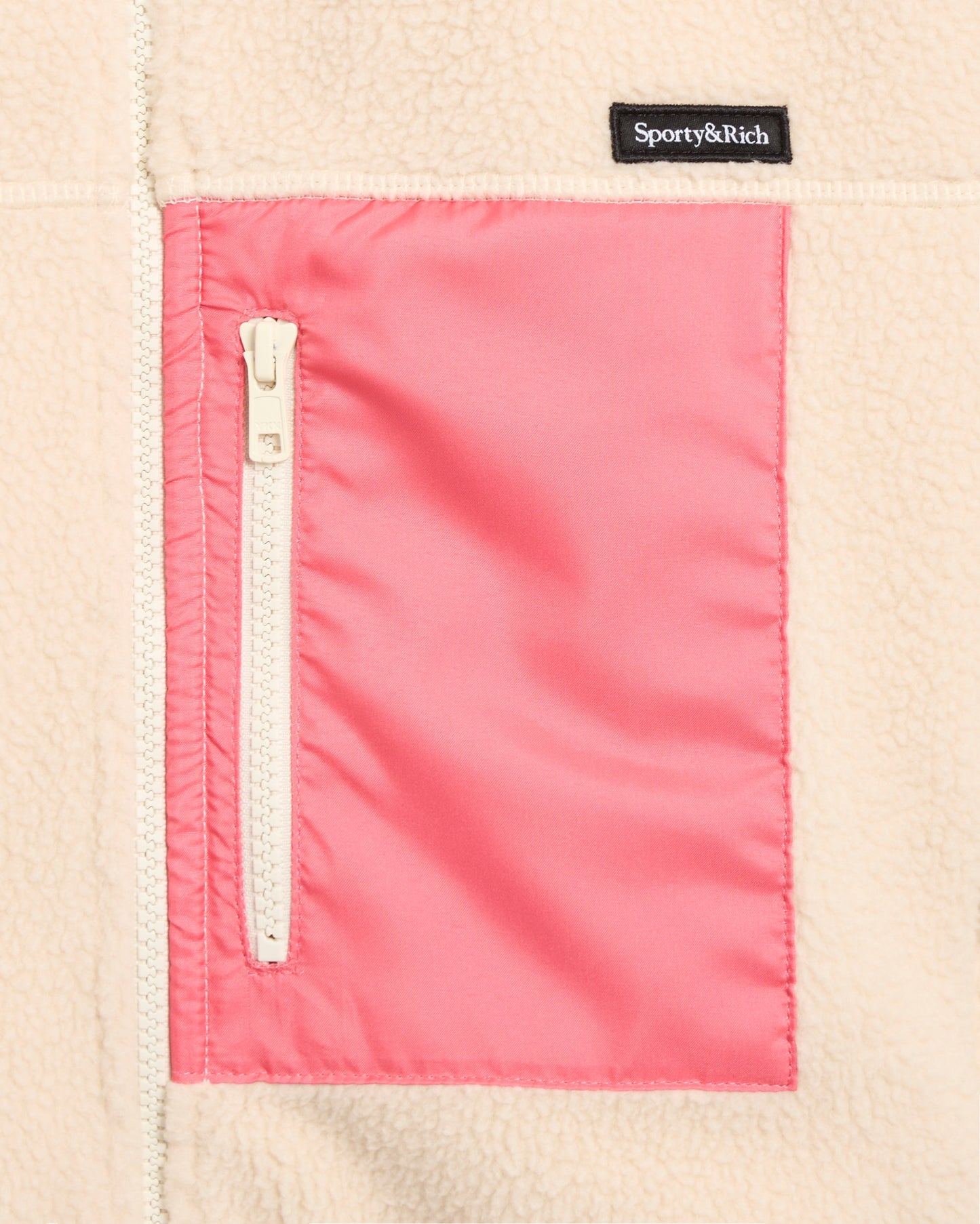 Forro polar Sporty & Rich Sherpa para mujer