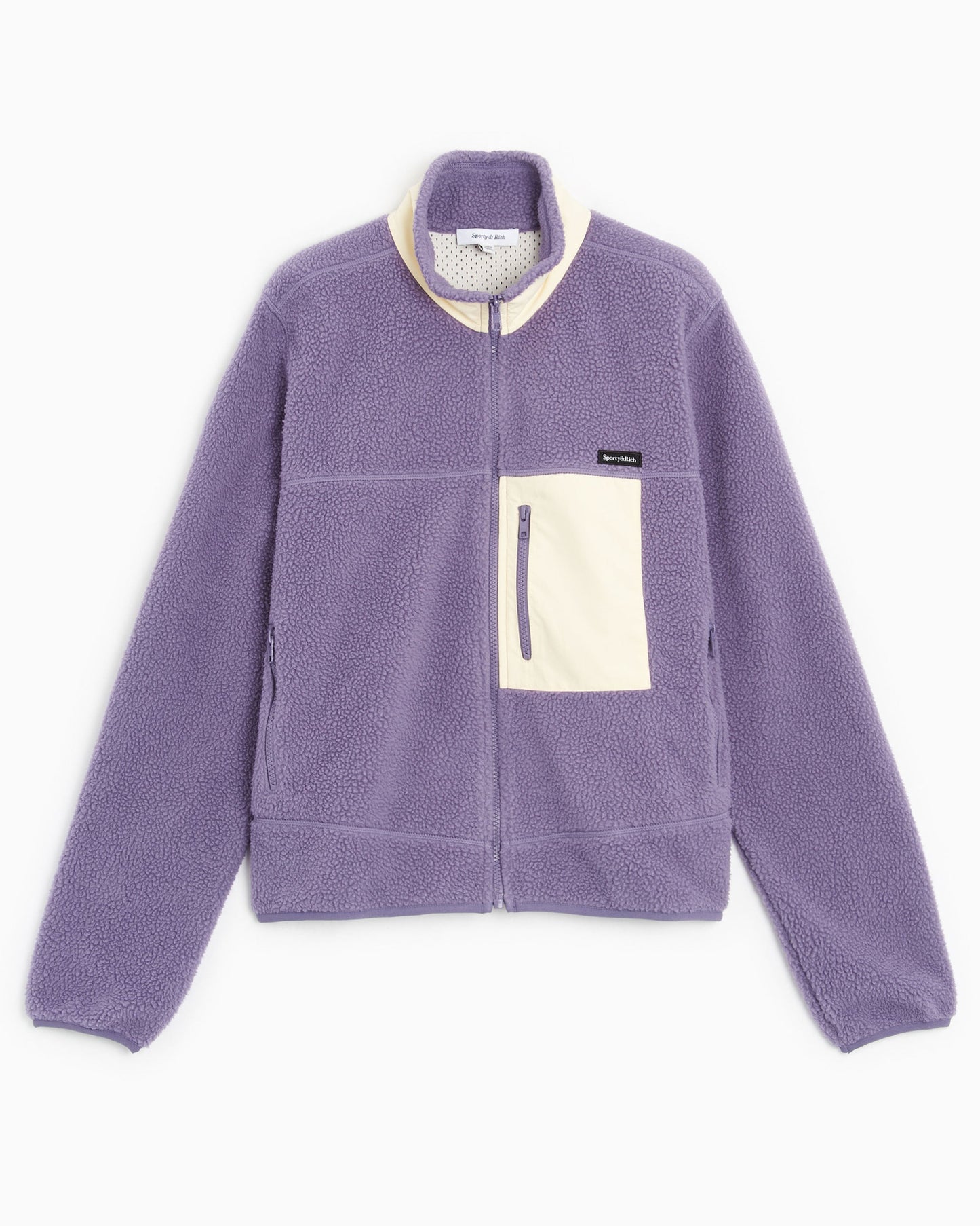 Forro polar Sporty & Rich Unisex Zipped Sherpa Jacket Unisex